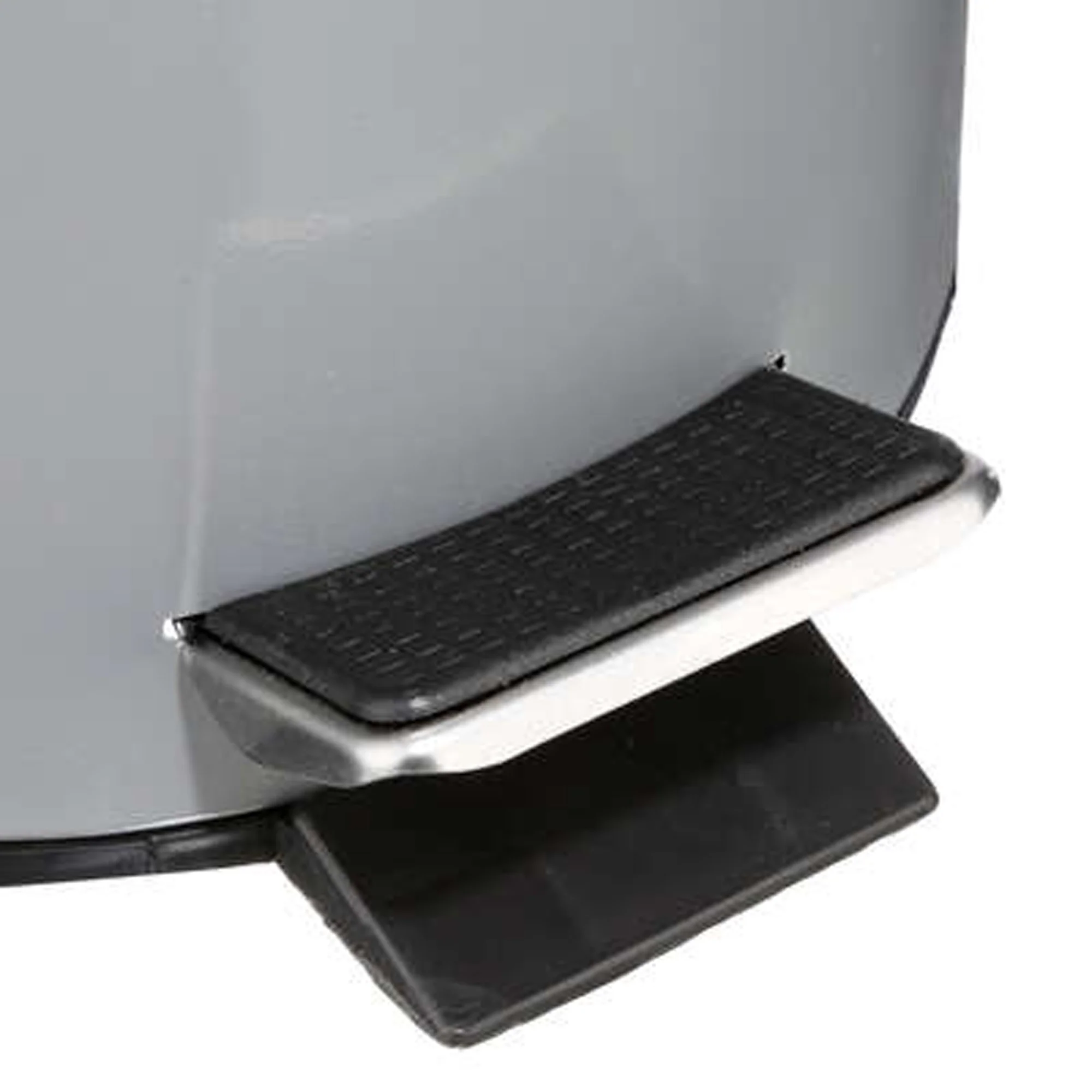 Cubo De Basura 3l Pedal De Metal Gris - Image 2