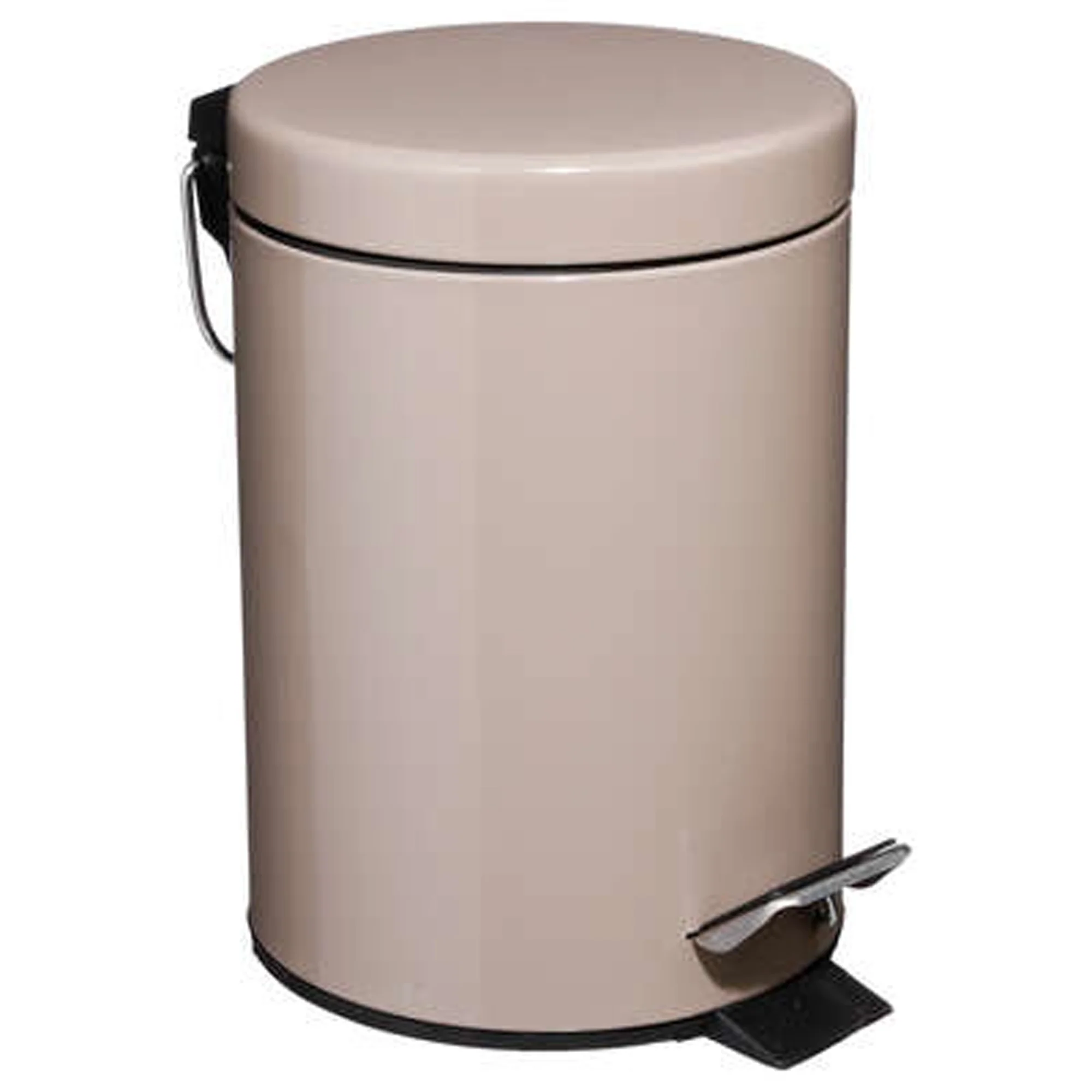 Cubo De Basura 3l Pedal De Metal Topo