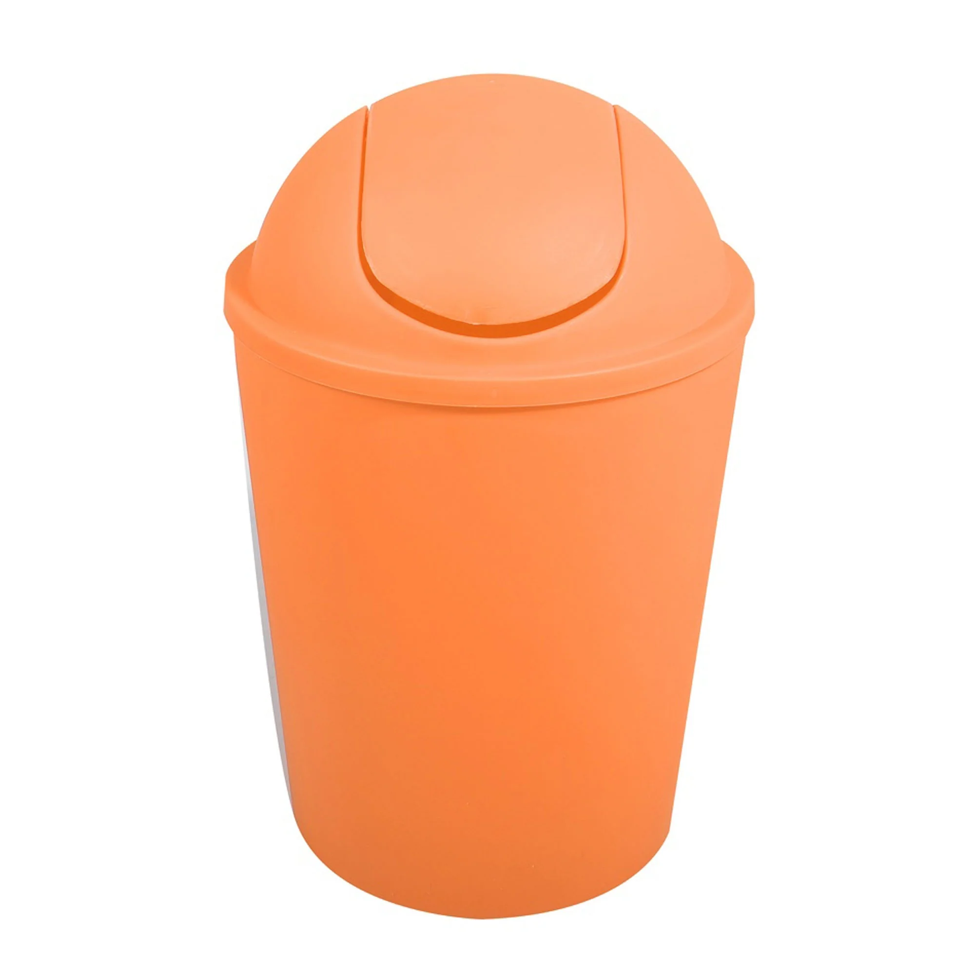 Cubo De Basura ako 5,5l Con Tapa Abatible Naranja