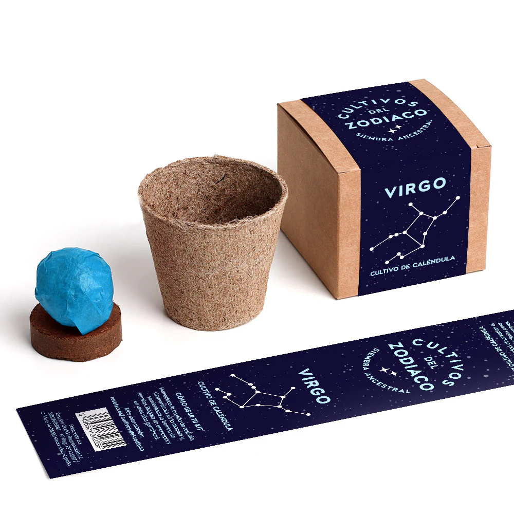 Cultivos Del Zodiaco – Virgo | Kit De Cultivo Con Semillas De Caléndula - Image 2