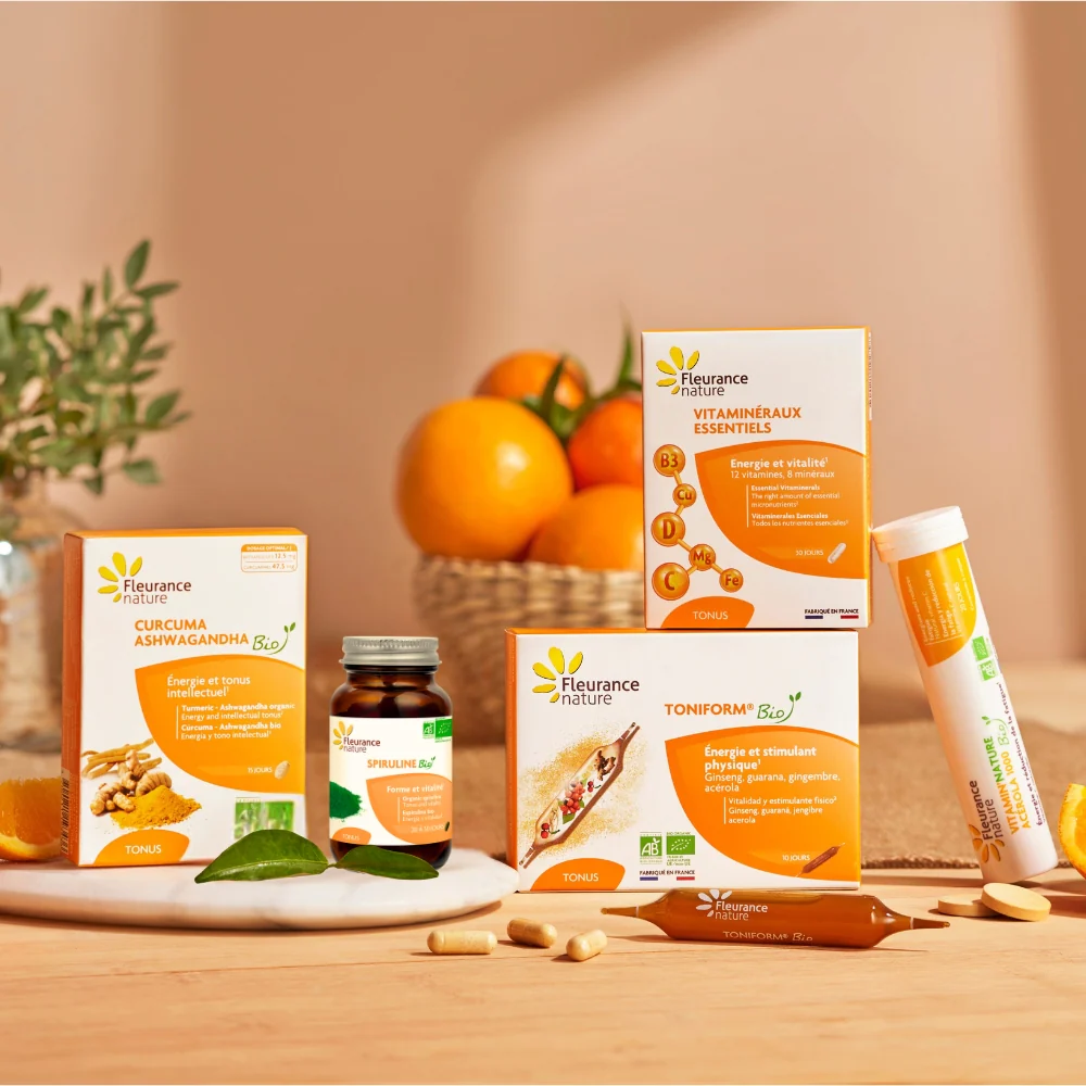 Cúrcuma Ashwagandha Eco Fleurance Nature 15 Comprimidos - Image 3