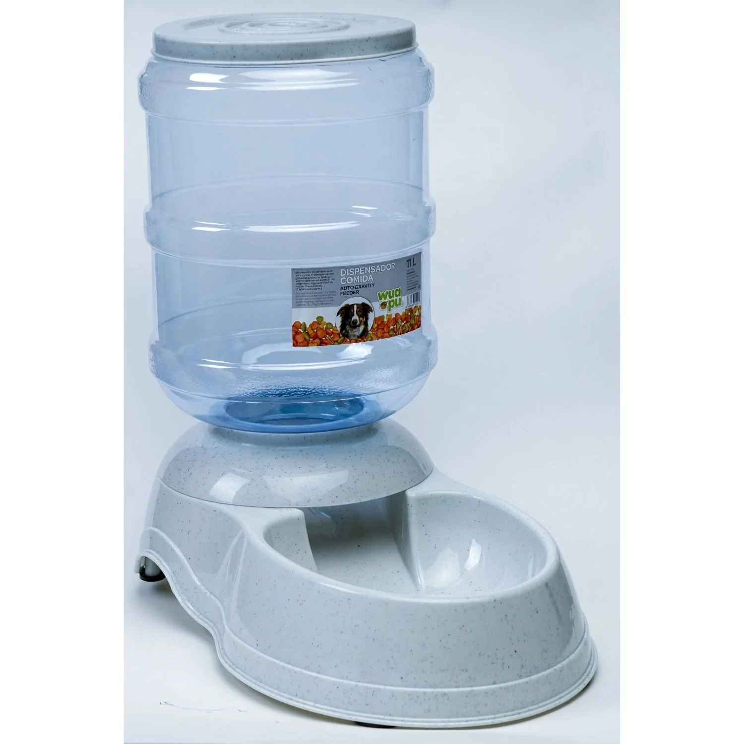 Dispensador De Comida Wuapu Para Perros Y Gatos, Capacidad Aproximada De 7 Kg De Alimento Seco.