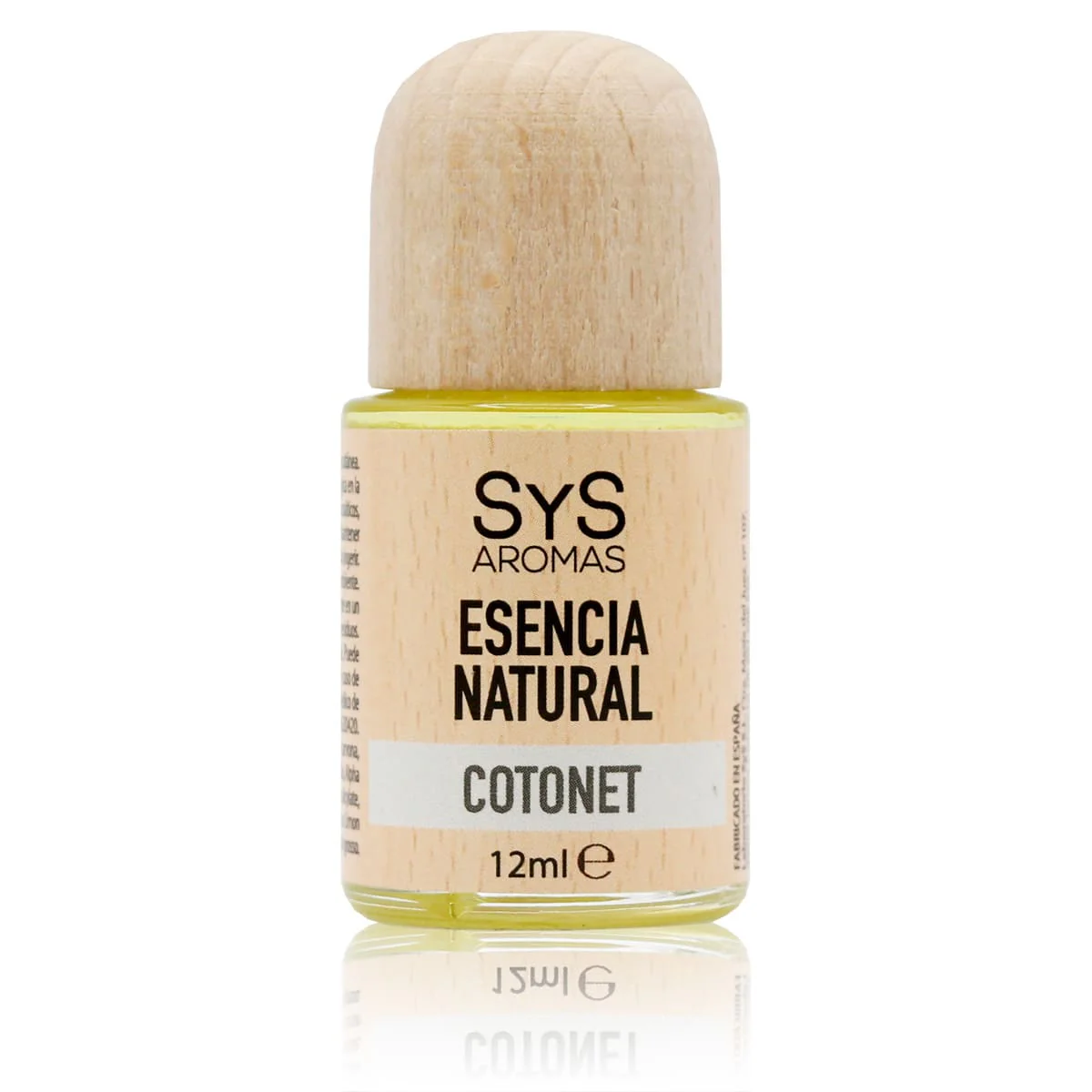 Esencia Aromática Cotonet 12 Ml | Aroma Limpio Y Suave | Sensación De Algodón | Perfume Concentrado
