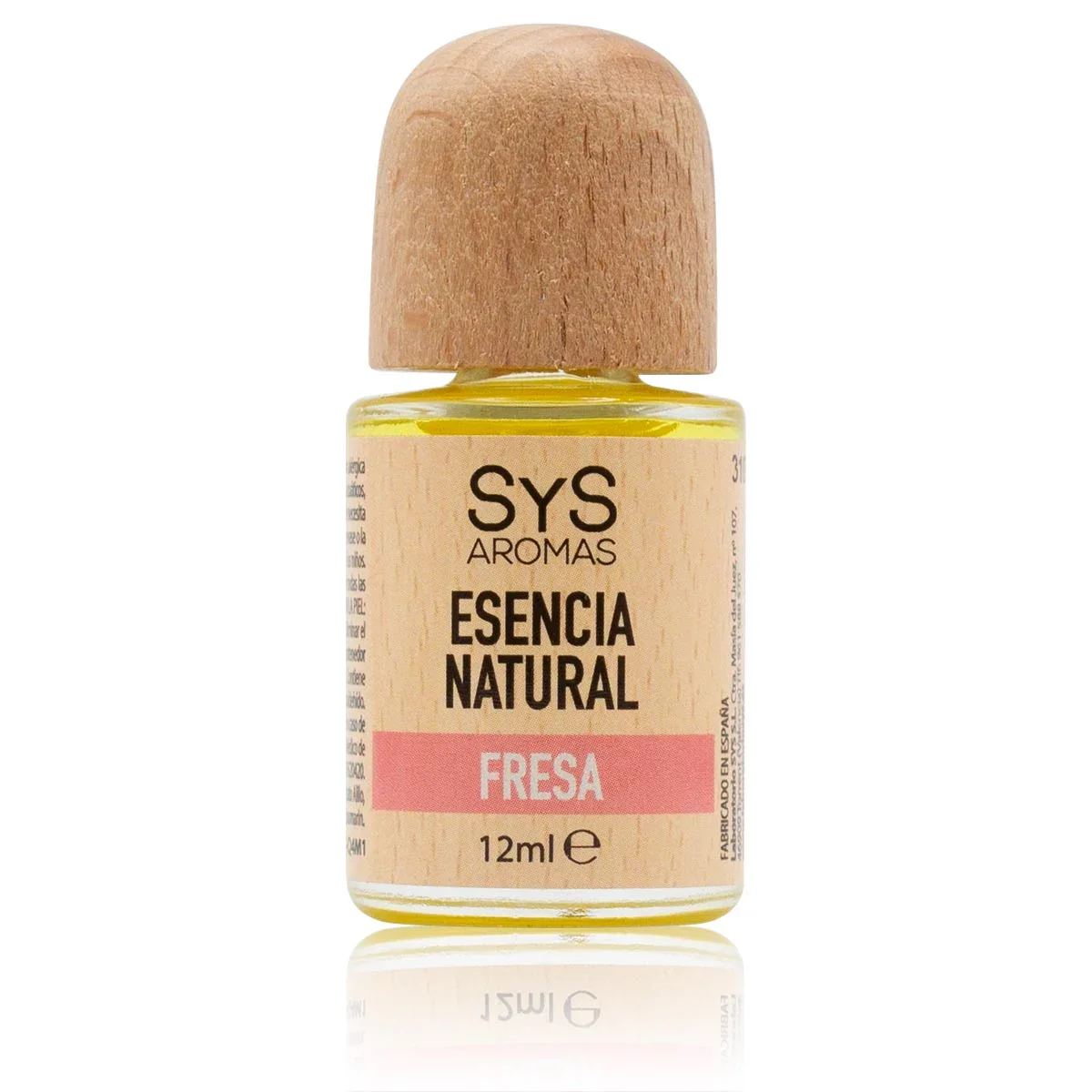 Esencia Aromática Fresa 12 Ml | Aroma Dulce Y Afutado | Fragancia Alegre | Perfume Concentrado