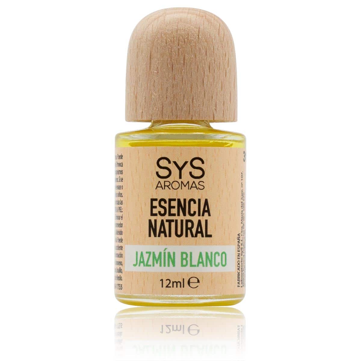Esencia Aromática Jazmín Blanco 12 Ml | Aroma Floral Intenso | Fragancia Elegante | Perfume Concentrado
