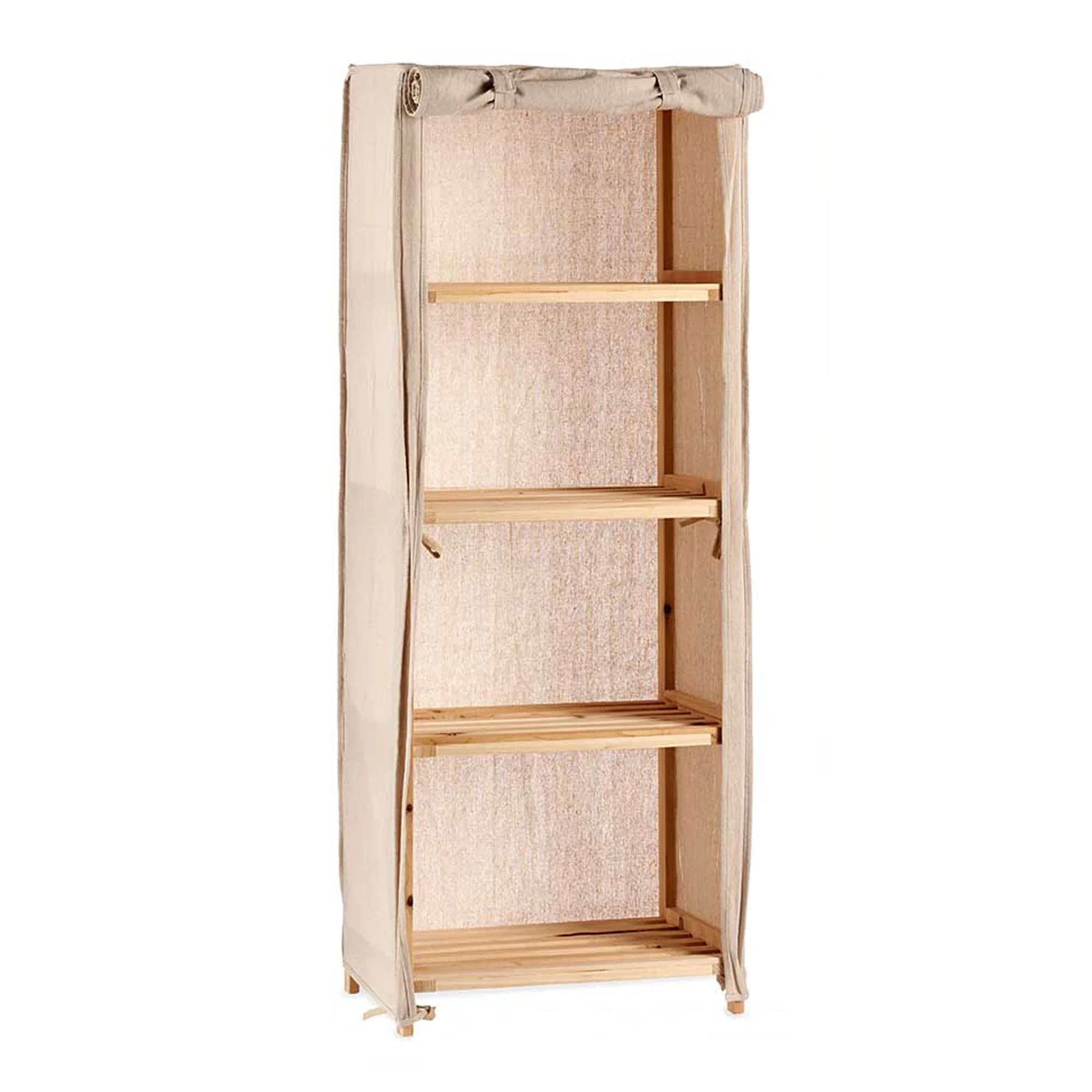 Estantería Tela Natural Kipit – Solución Chic Y Versátil Para Tu Hogar