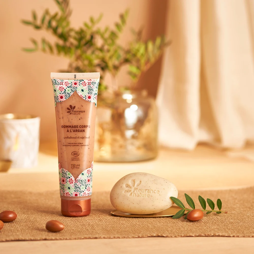 Exfoliante Corporal Revitalizante Con Argán Eco Fleurance Nature 150ml - Image 2