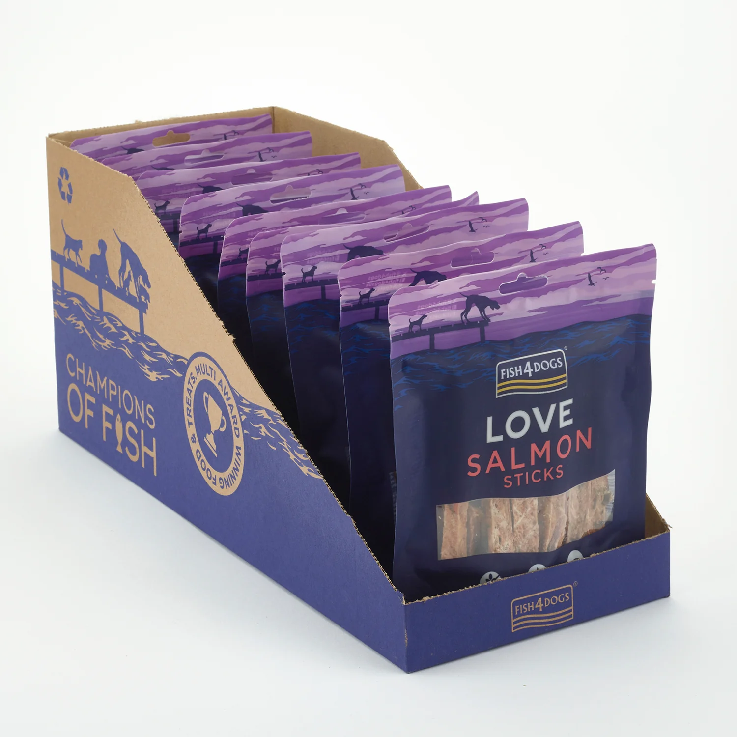 Fish4dogs Snack Para Perros – Love Salmón Sticks 85 G (pack De 10) - Image 5
