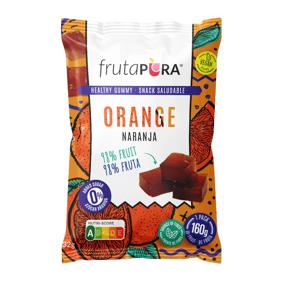 Fruta Pura Naranja 32gr