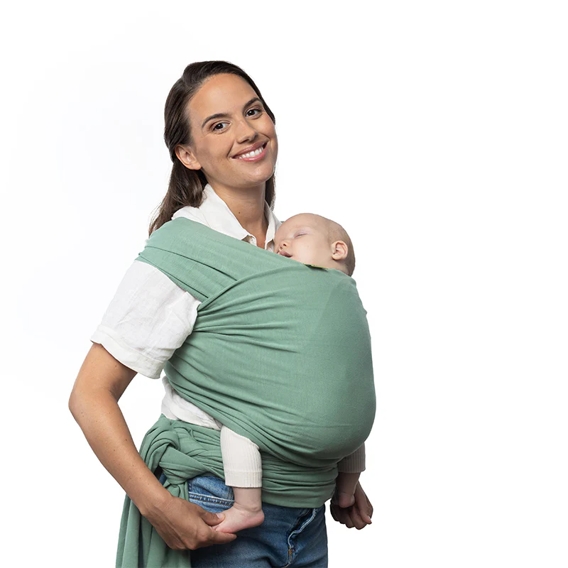 Fular Elástico Portabebé, Boba Wrap Sage Green