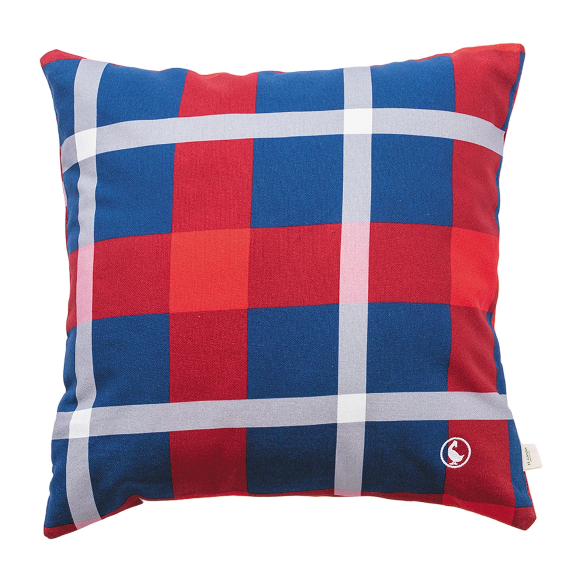 Funda De Cojín 40x40cm 100% Algodón 300gsm Cuadros Tartan El Ganso