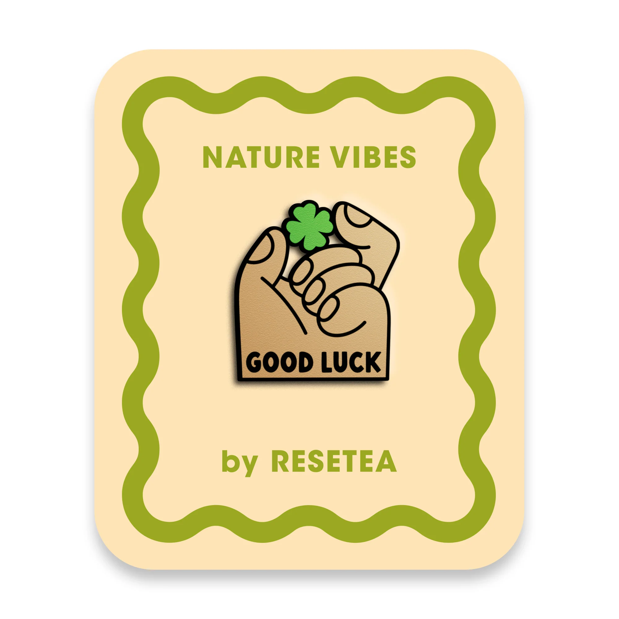 Good Luck Pin | Accesorio Moderno Y Original Para Chaquetas, Mochilas Y Bolsos