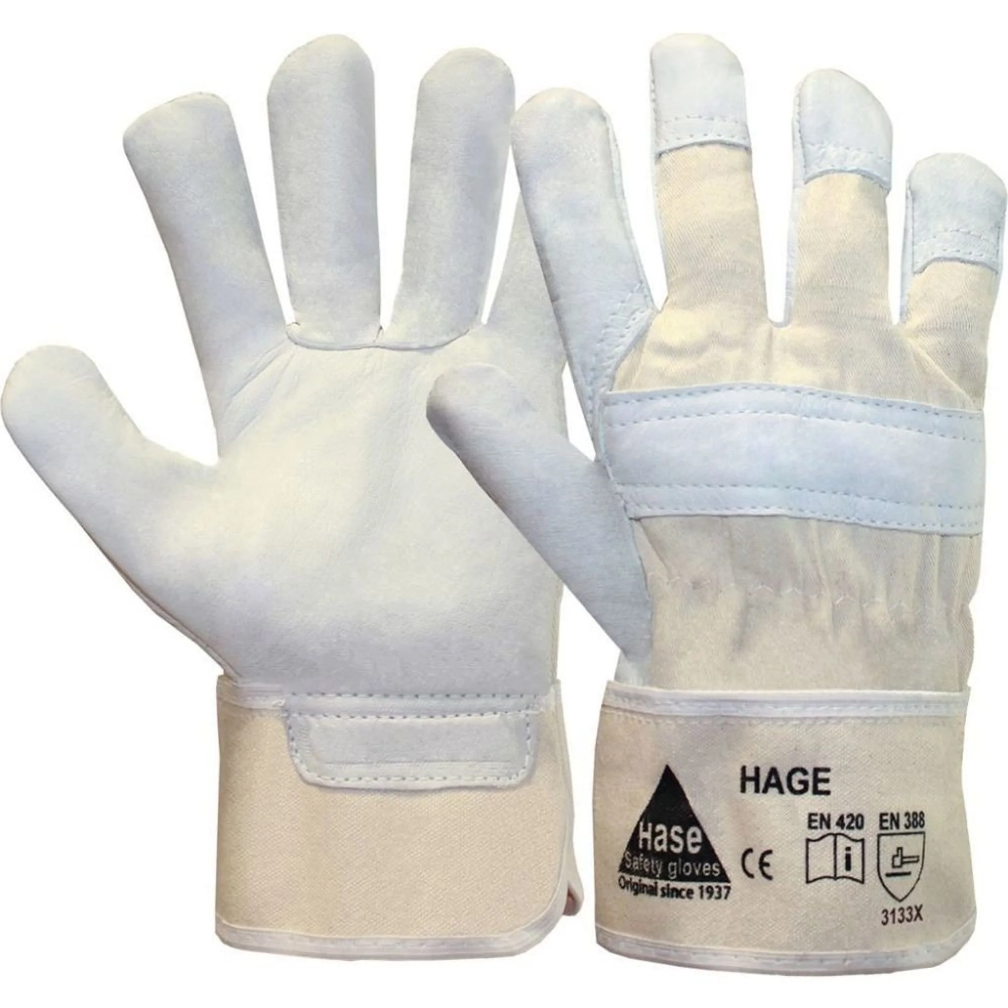 Guantes De Trabajo De Cuero, Talla 11 – Protección Robusta Para Jardinería Y Construcción
