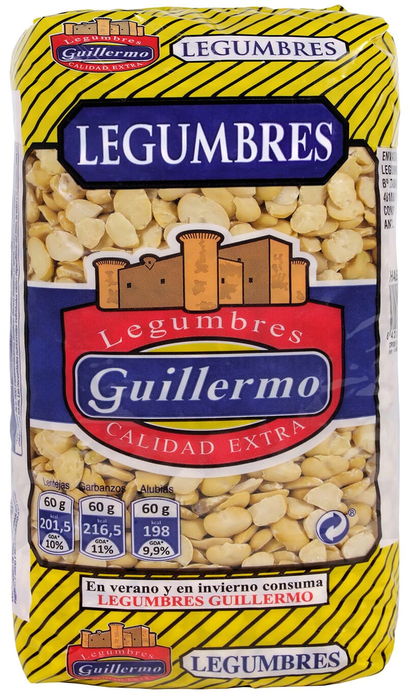 Habas Repeladas - 1 Kg