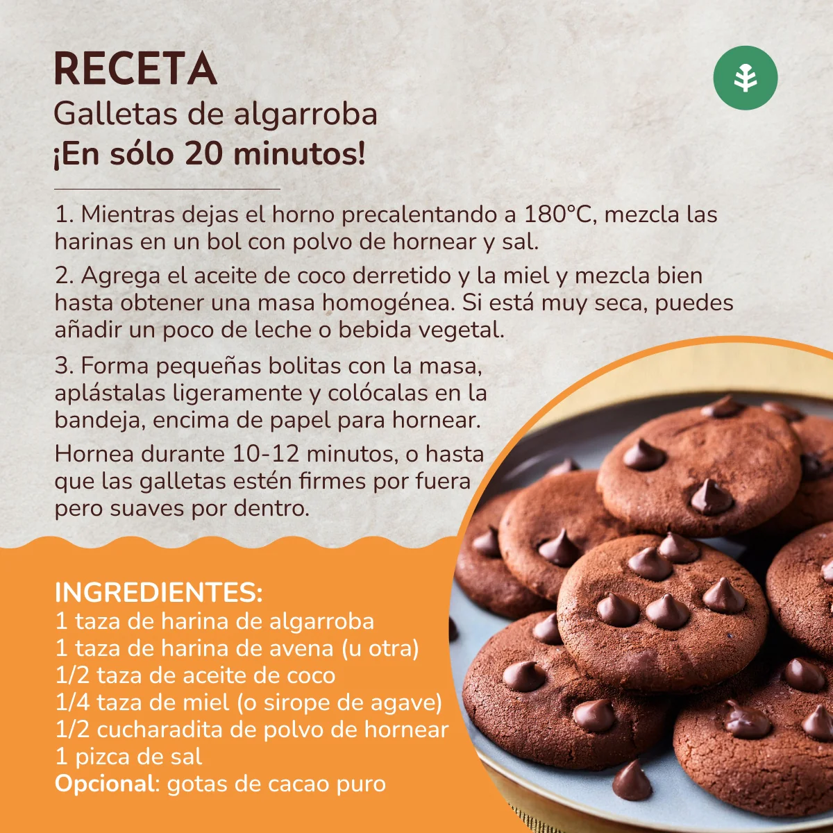 Harina de Algarroba ECO, Planeta Huerto, 250 g - Image 5