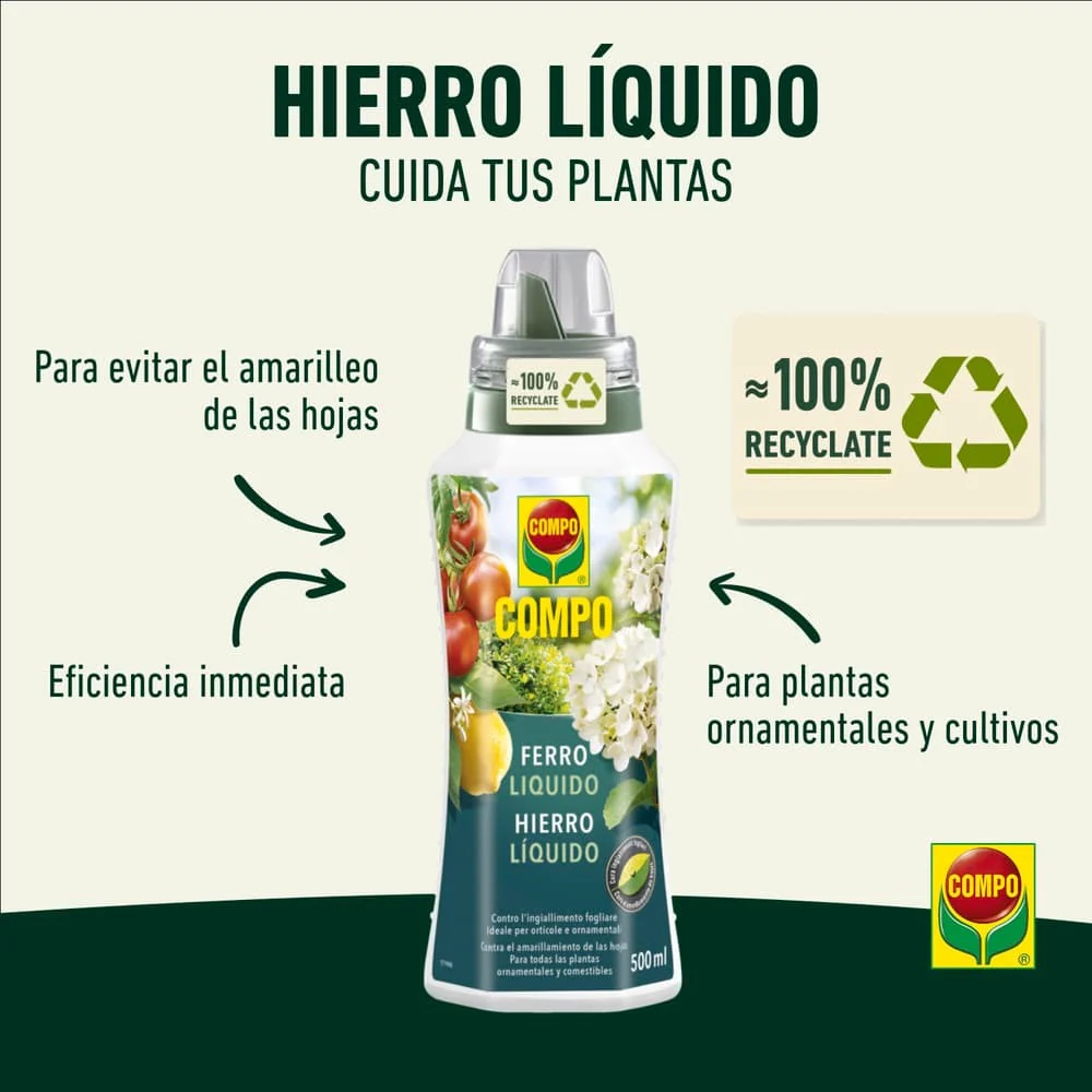 Hierro líquido Compo po500 ml - Image 4