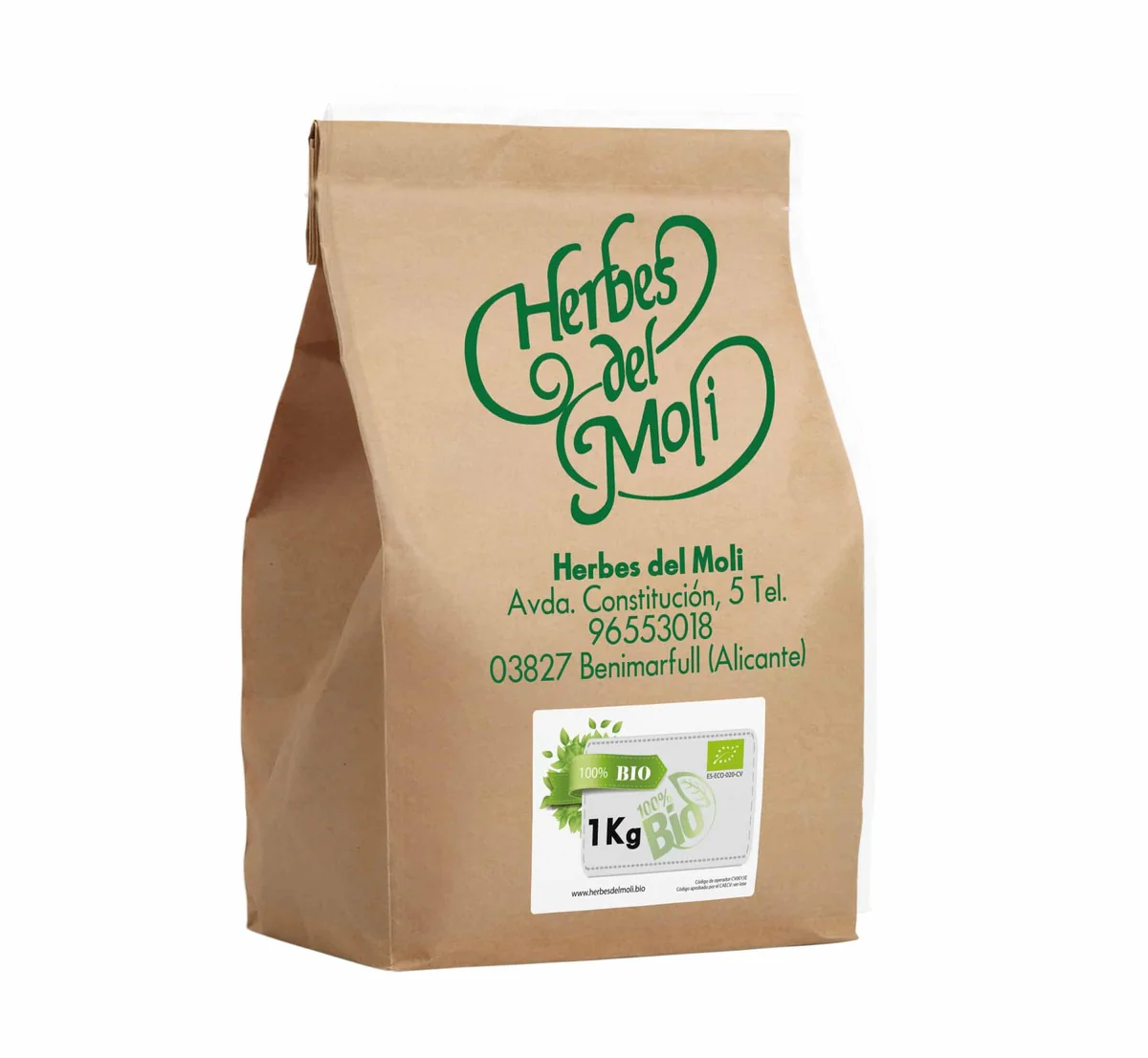 Hojas de Romero Herbes del Molí 1Kg