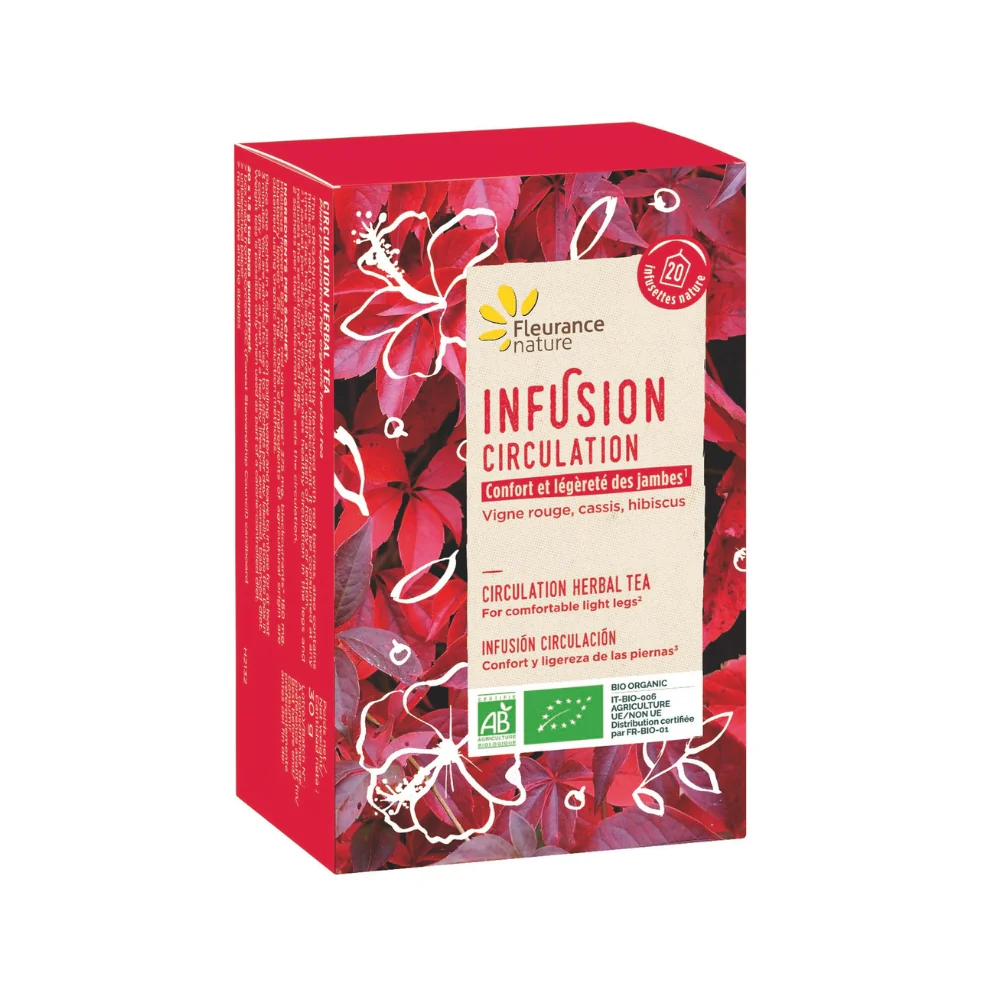 Infusión Circulación Eco Fleurance Nature 20 Bolsitas De 1,5g