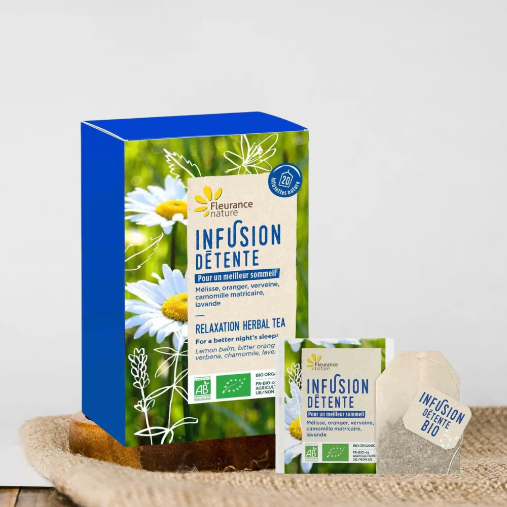 Infusión Relajación Eco Fleurance Nature 20 Bolsitas De 1,5g - Image 2