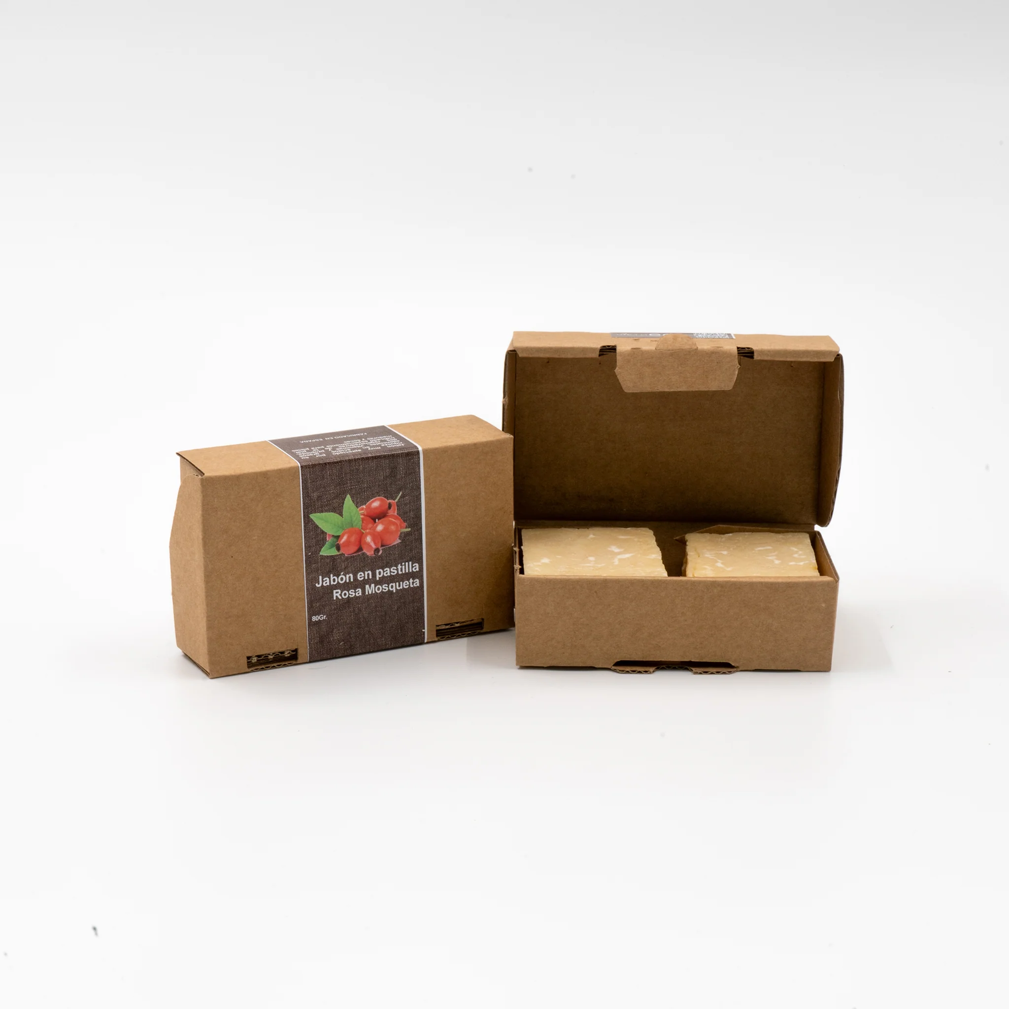 Jabón En Pastilla Rosa Mosqueta 80gr Nieto Eco