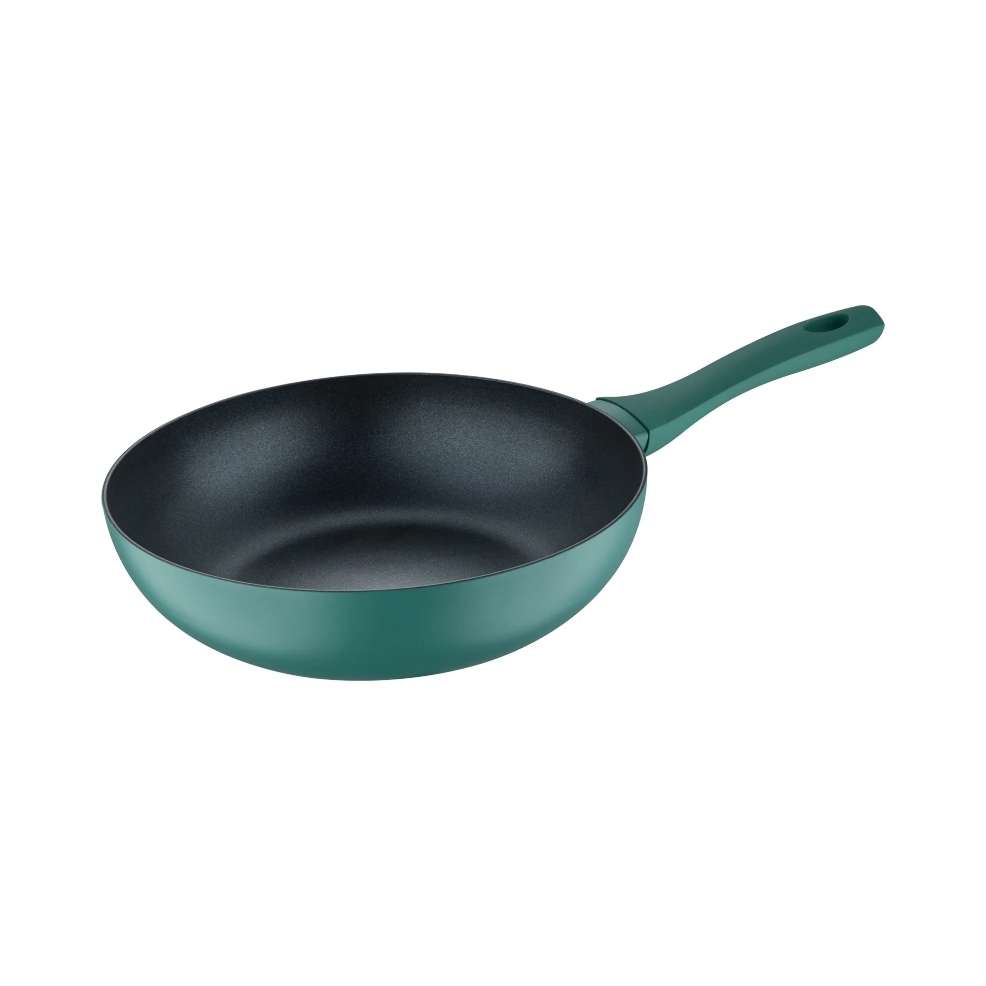 Juego De 2 Sartenes Aluminio Prensado Inducción Wok + Grill San Ignacio Media - Image 2