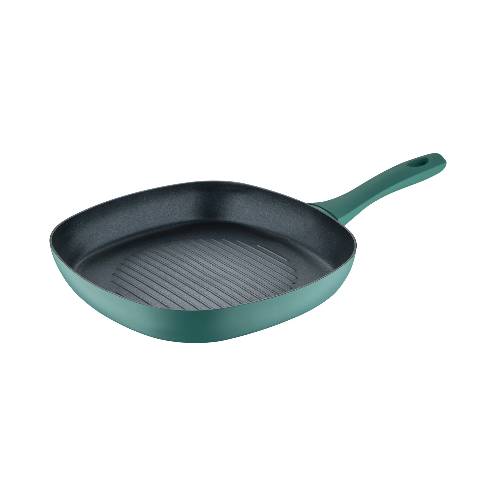 Juego De 2 Sartenes Aluminio Prensado Inducción Wok + Grill San Ignacio Media - Image 3