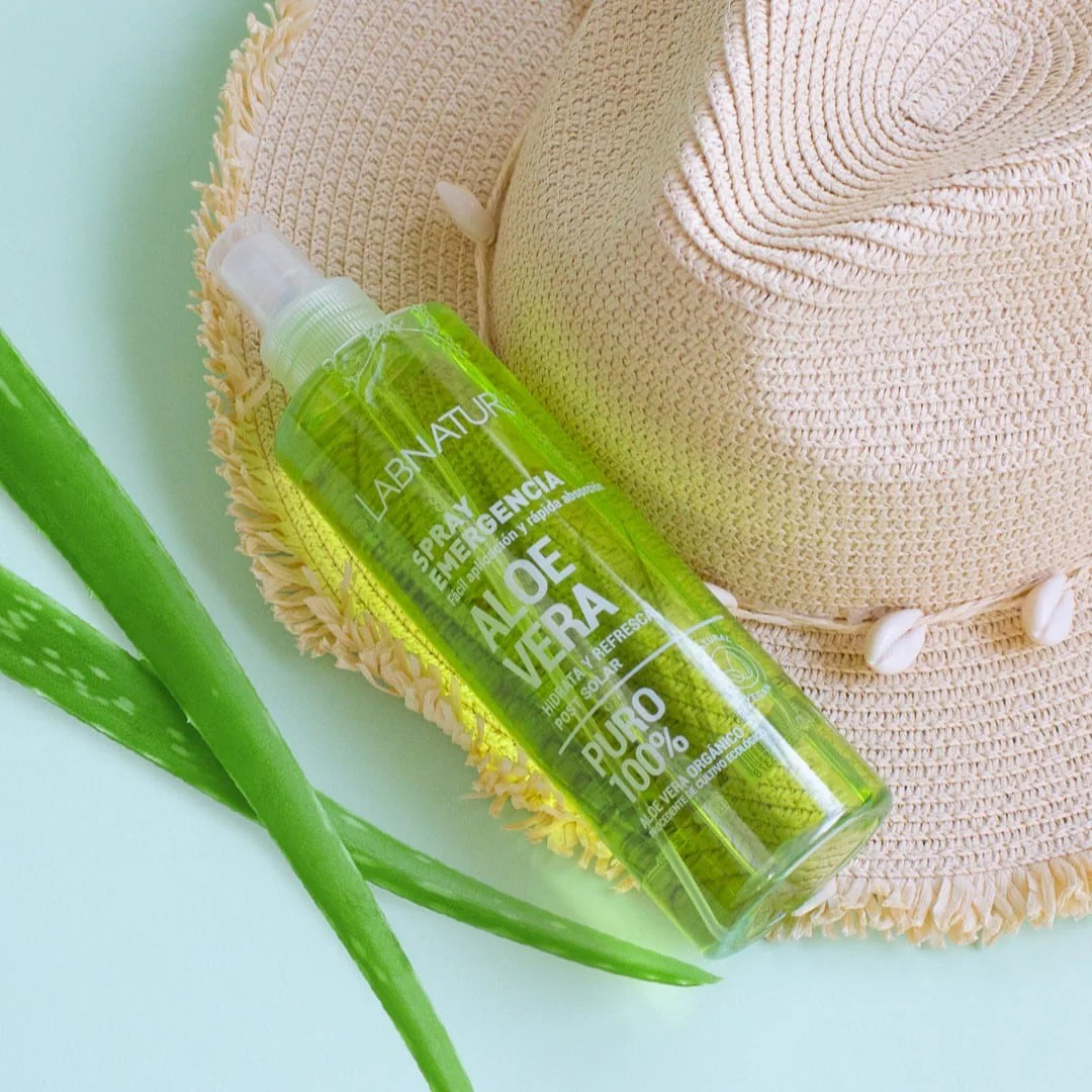 Labnatur Spray ALOE VERA 100% PURO - Ecológico y Vegano - Hidrata, Calma y Refresca - After Sun | Piel Sensible - Image 2