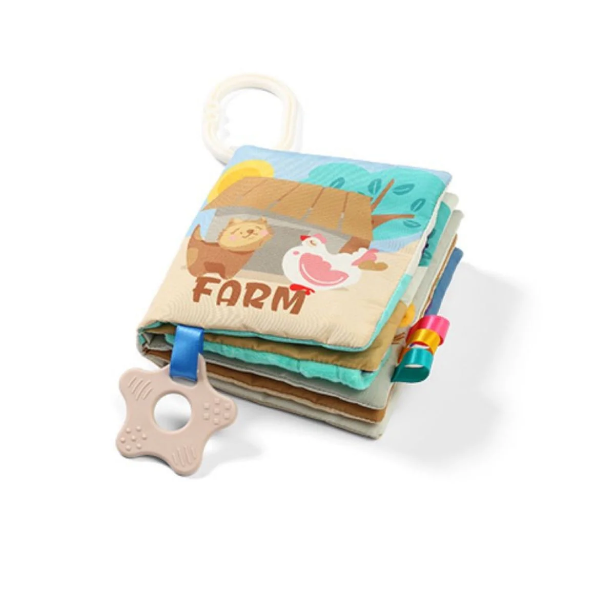 Libro Sensorial Educativo Bebé Granja