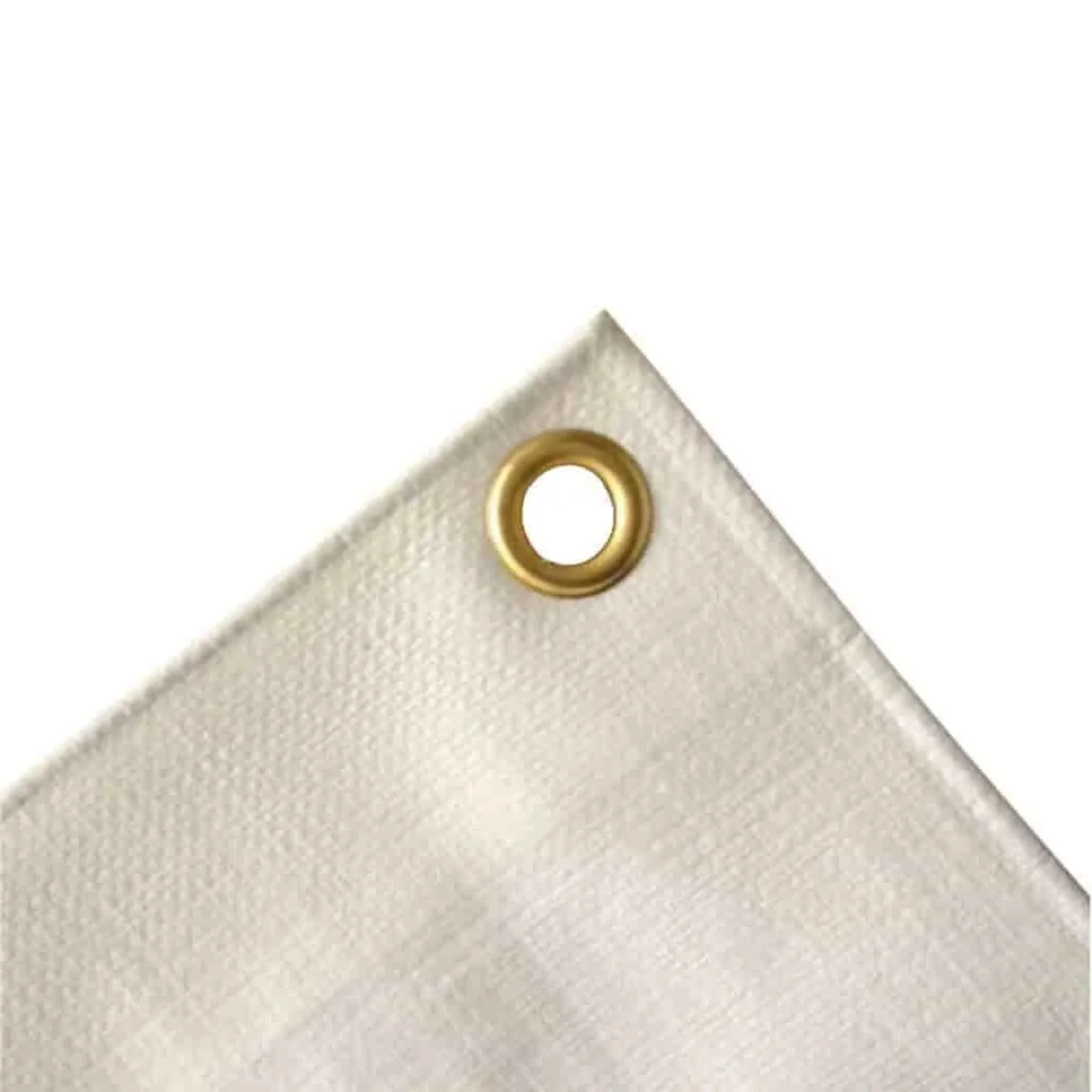 Lona Impermeable 6x8m, 280 G/m², Blanca Y Resistente (48m²)