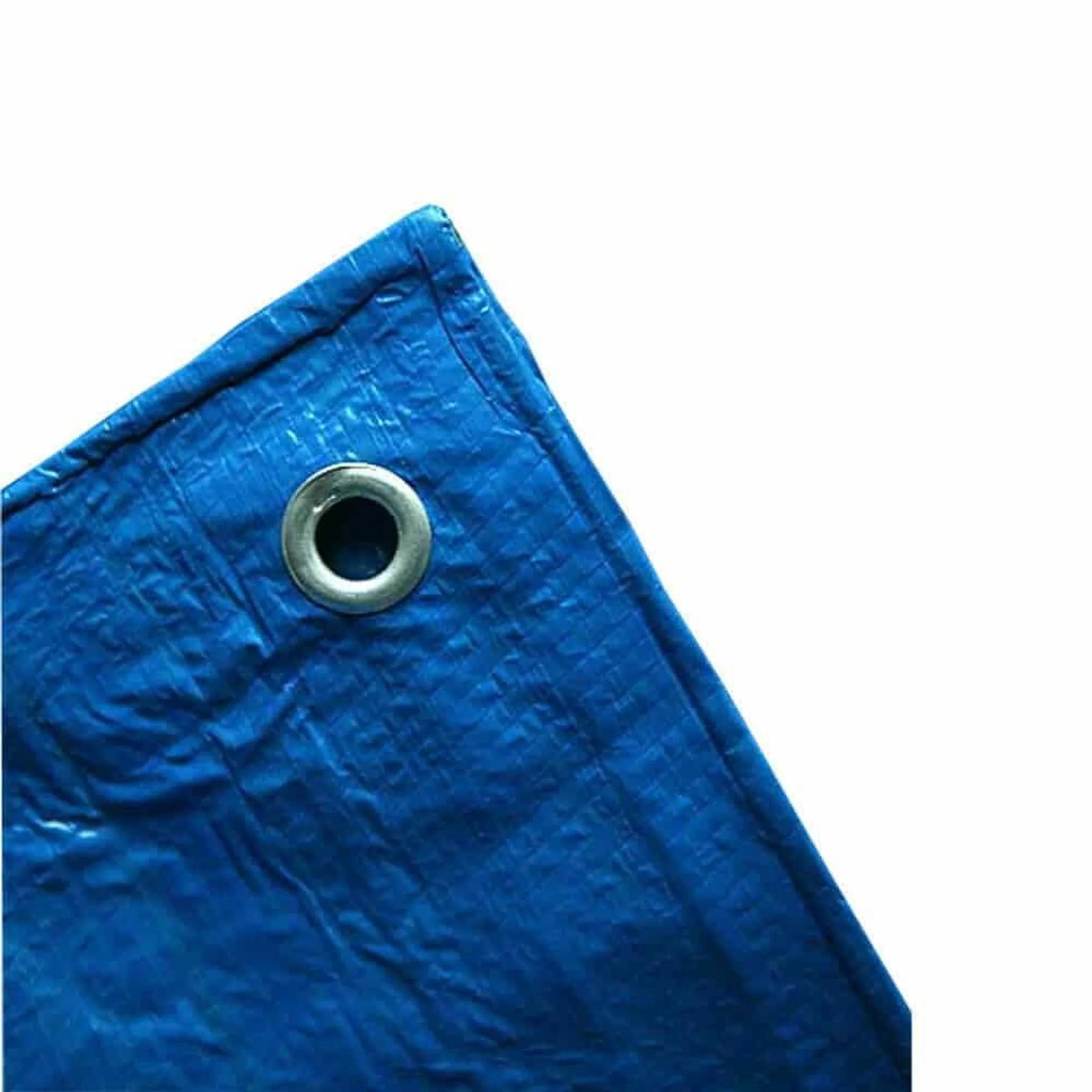 Lona Impermeable, Lona Azul, 70g/m², Resistente Al Desgarro, Con Ojales, Multiusos, 2x3m (6m²)