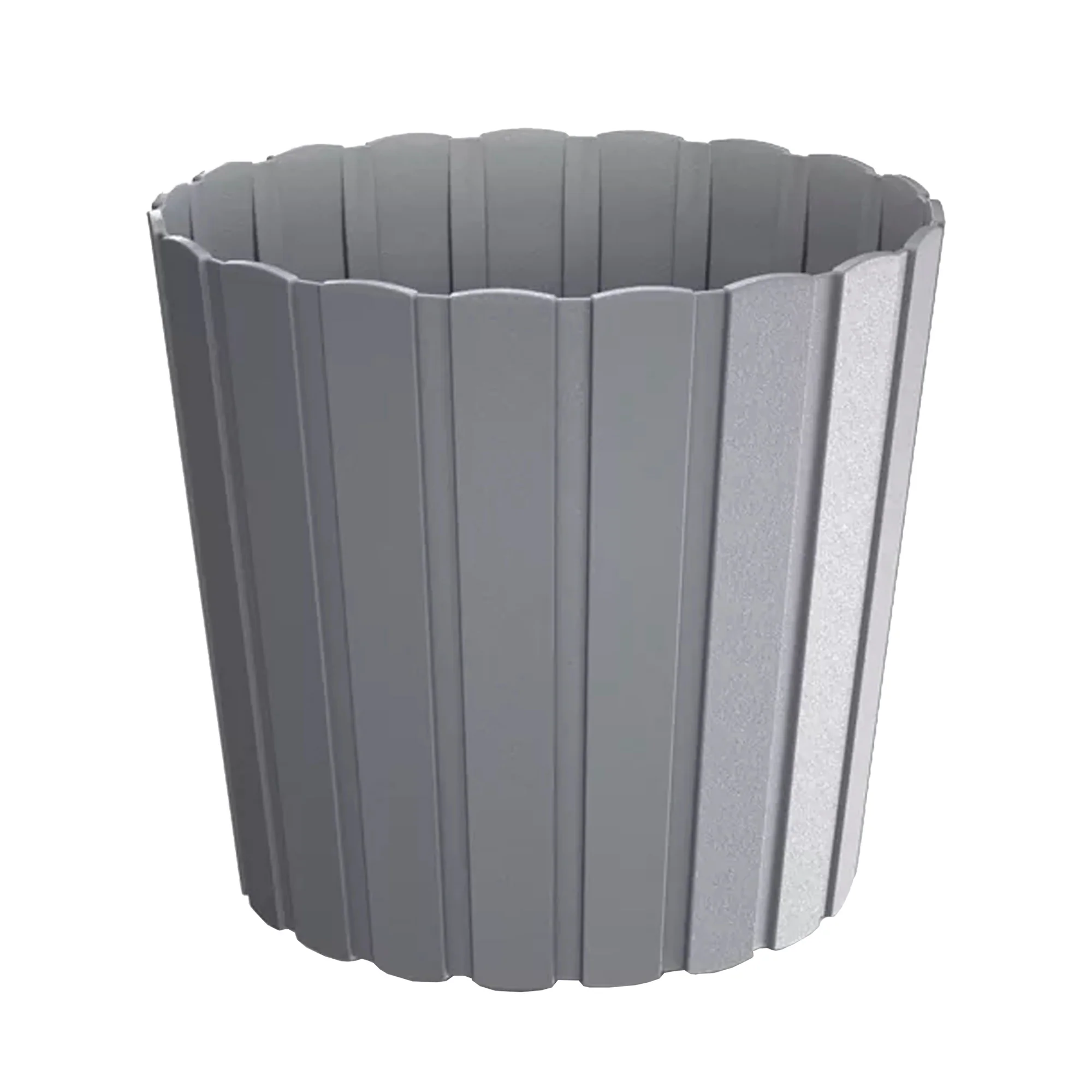 Maceta Boardee Basic 3,9l., Dimensiones (mm) 199x199x179, Color Gris Piedra