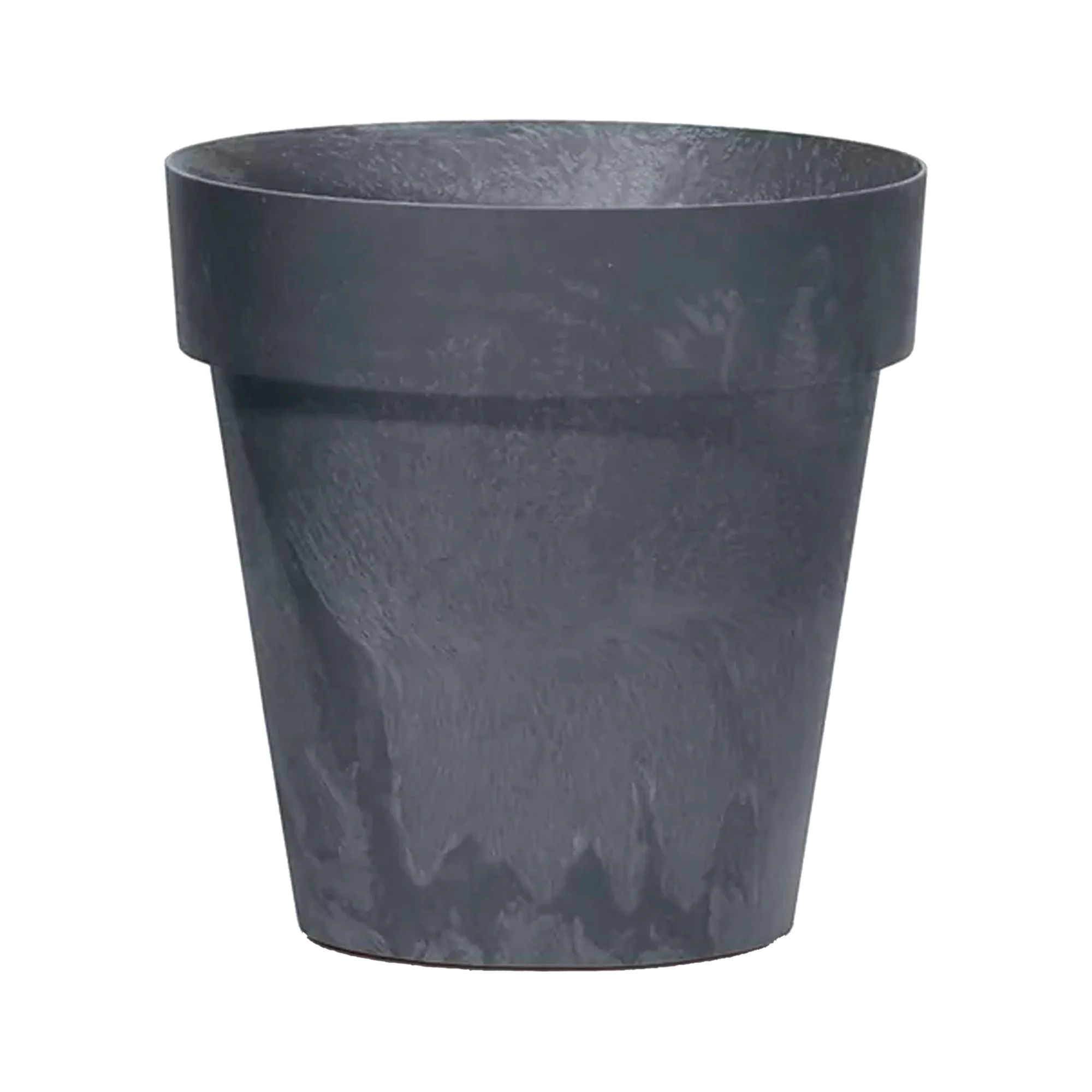 Maceta Cube Beton Effect 0,6l., Dimensiones (mm) 110x110x97, Color Antracita