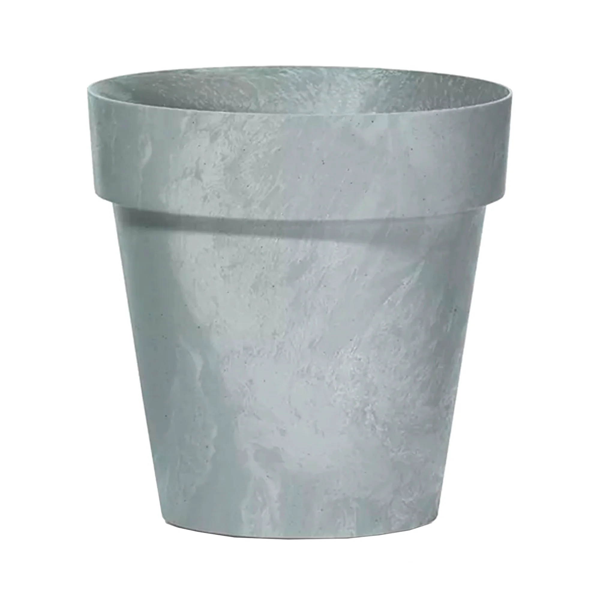 Maceta Cube Beton Effect 0,6l., Dimensiones (mm) 110x110x97, Color Hormigón