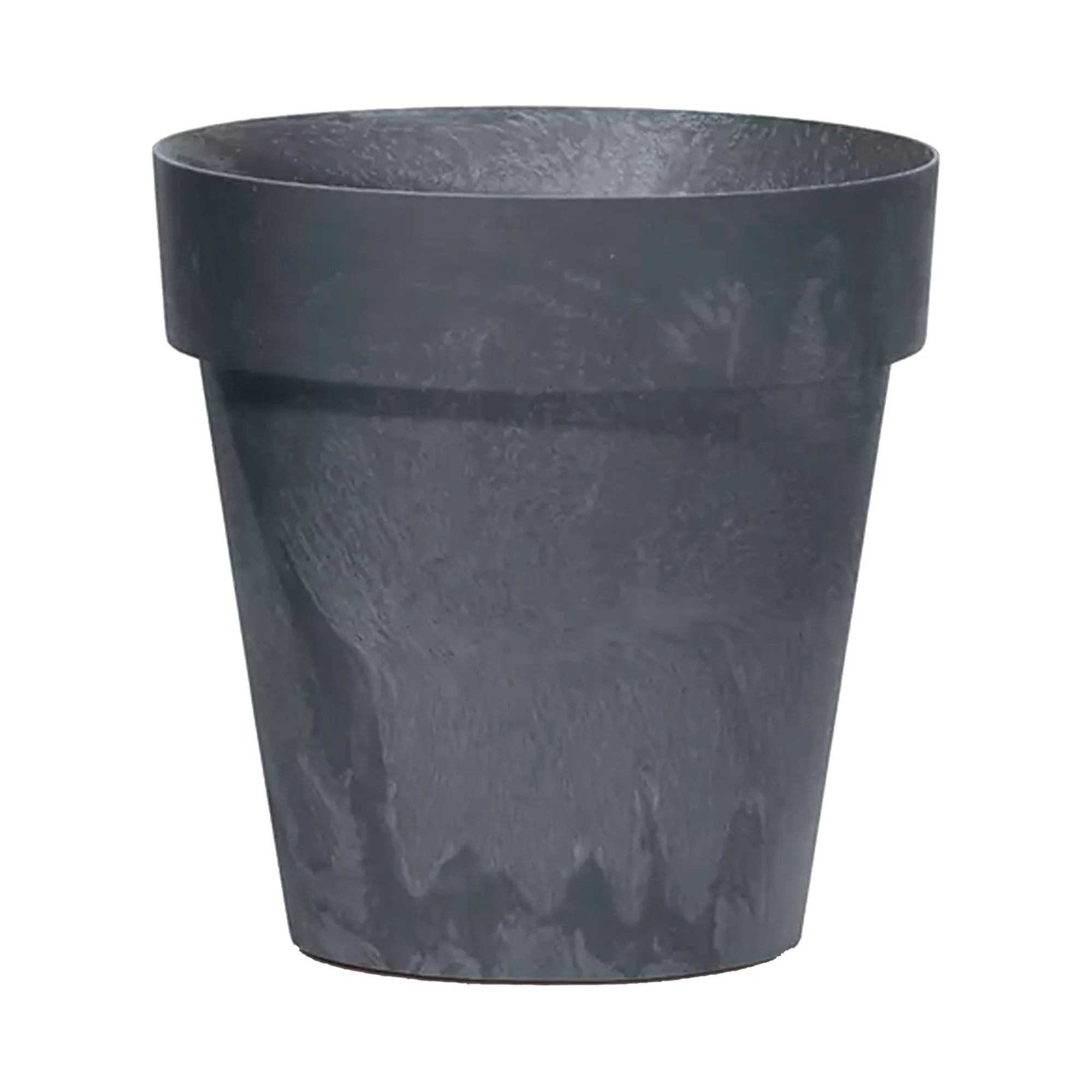 Maceta Cube Beton Effect 1,2l., Dimensiones (mm) 140x140x124, Color Antracita