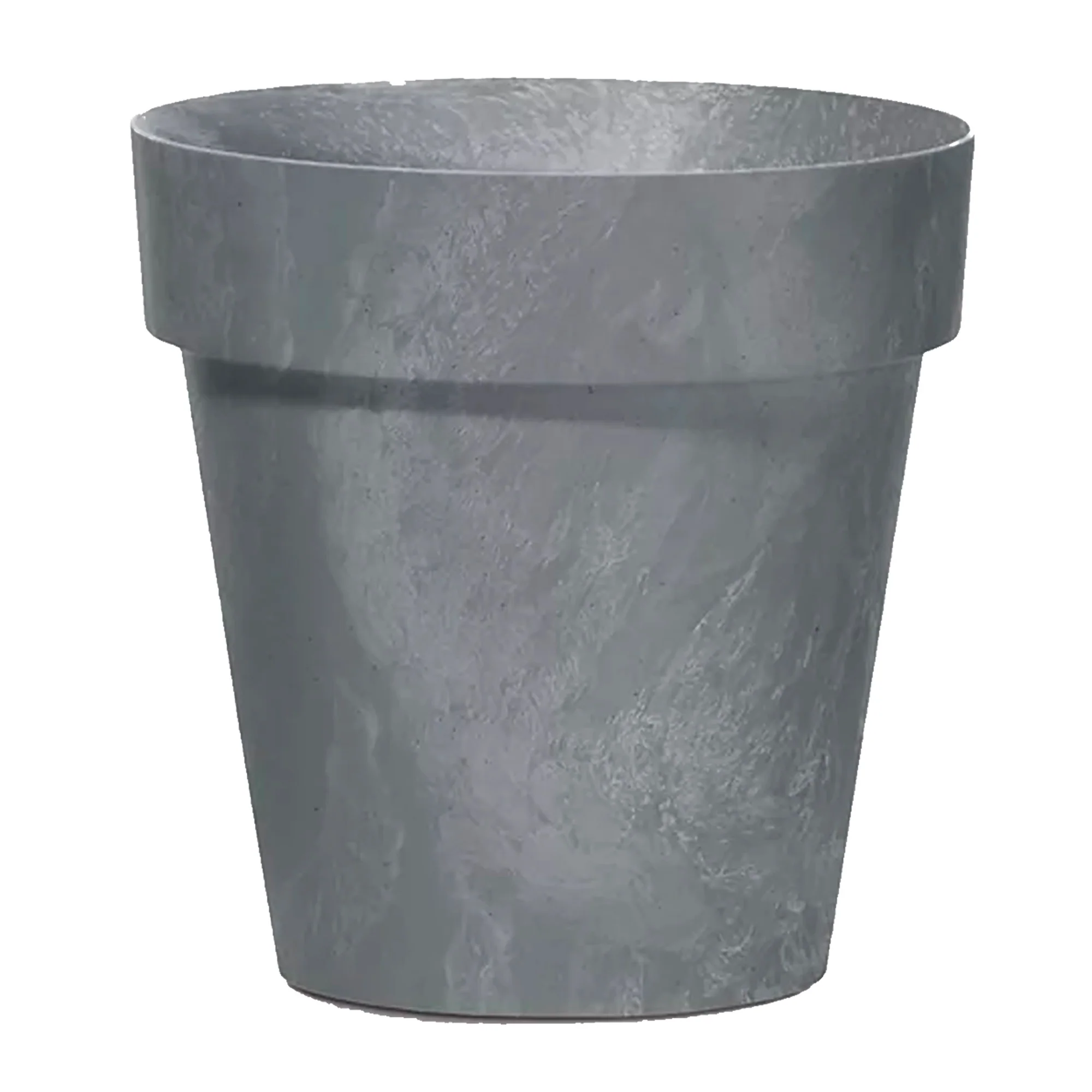 Maceta Cube Beton Effect 2,2l., Dimensiones (mm) 170x170x150, Color Marengo