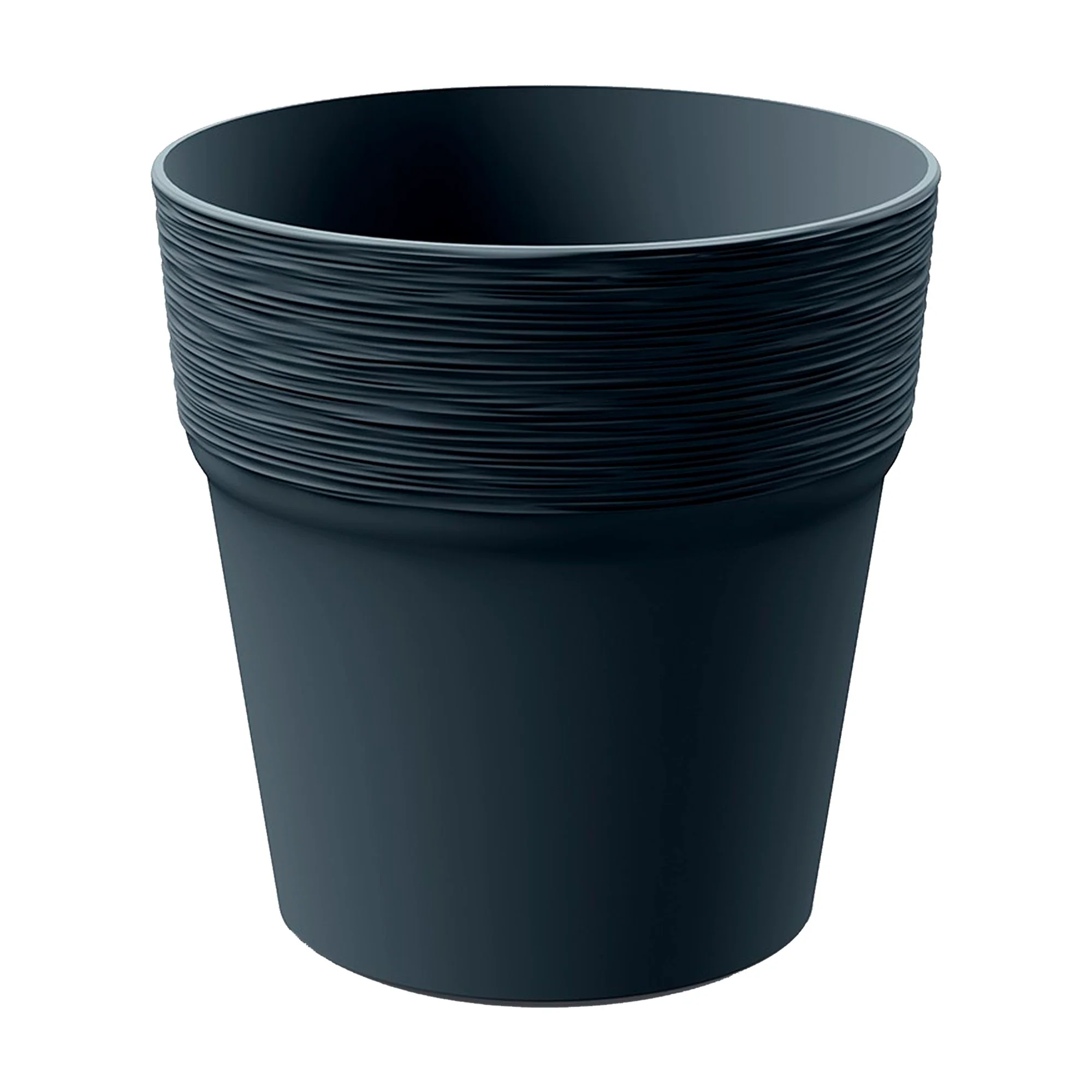 Maceta Furu , Dimensiones (mm) 122x122x122, Color Antracita