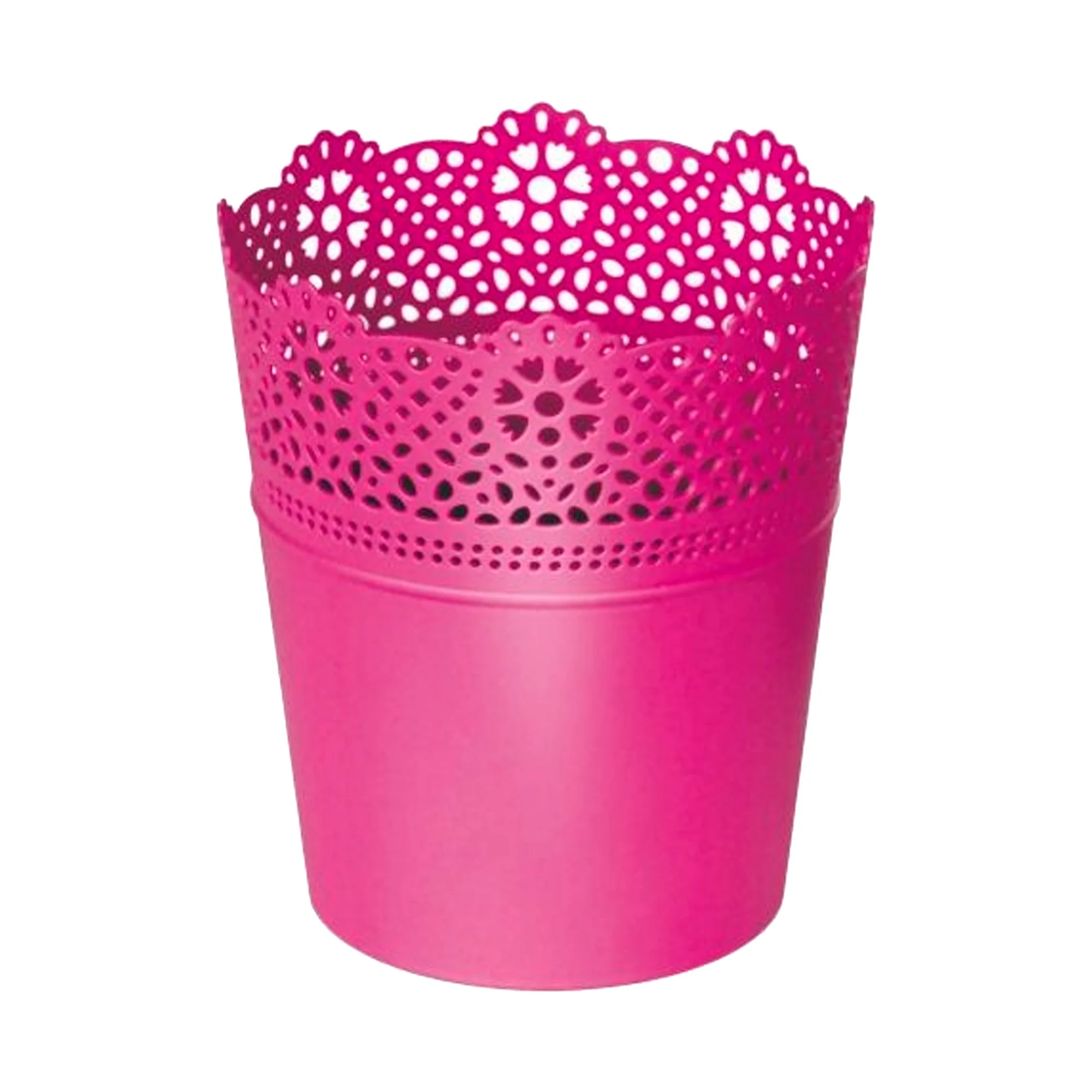 Maceta Lace , Dimensiones (mm) 112x112x130, Color Fucsia