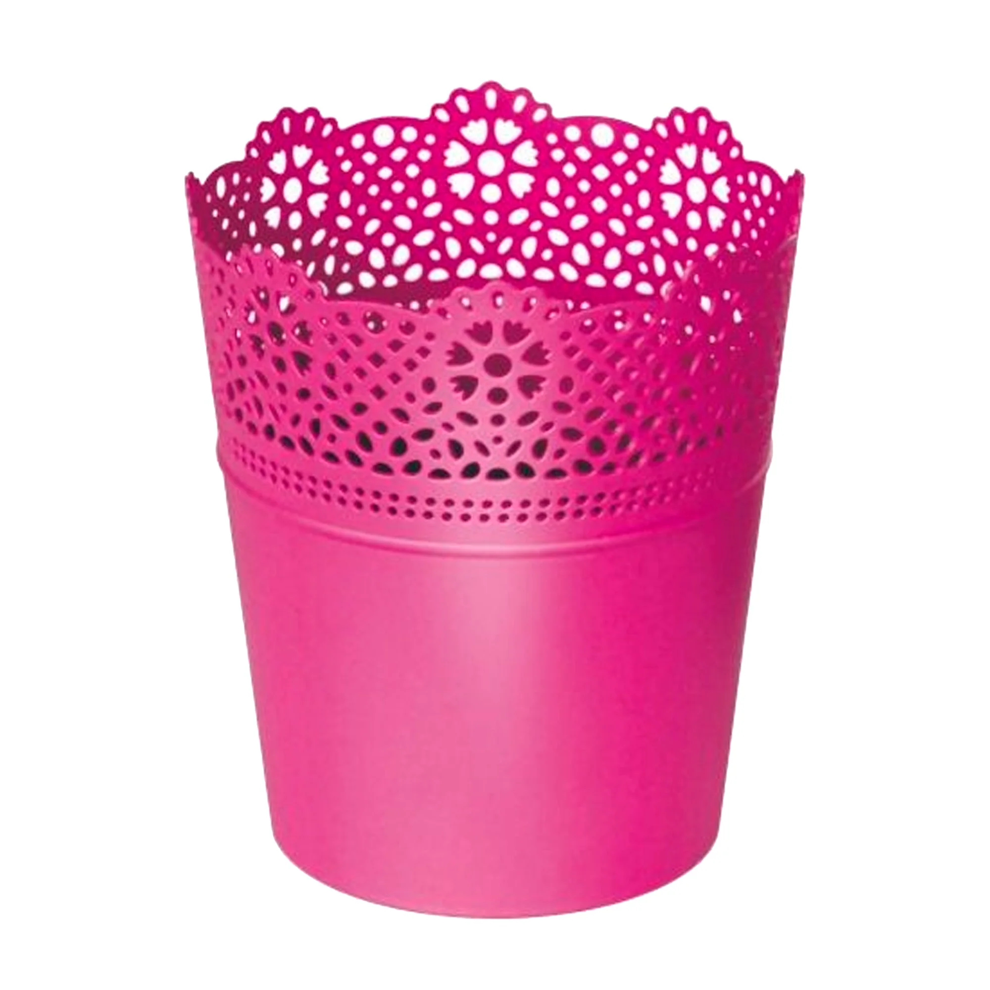 Maceta Lace , Dimensiones (mm) 135x135x155, Color Fucsia