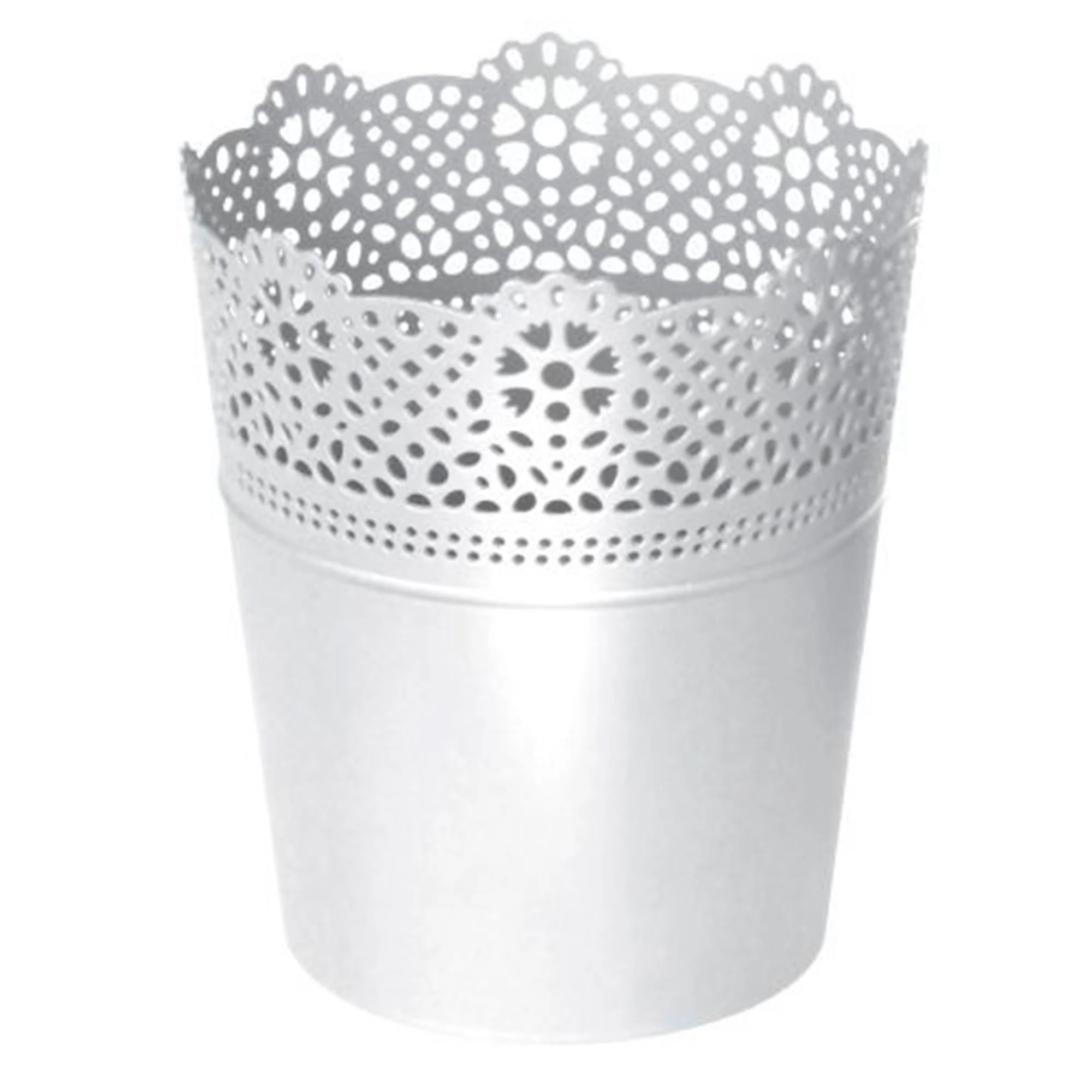Maceta Lace , Dimensiones (mm) 160x160x185, Color Blanco