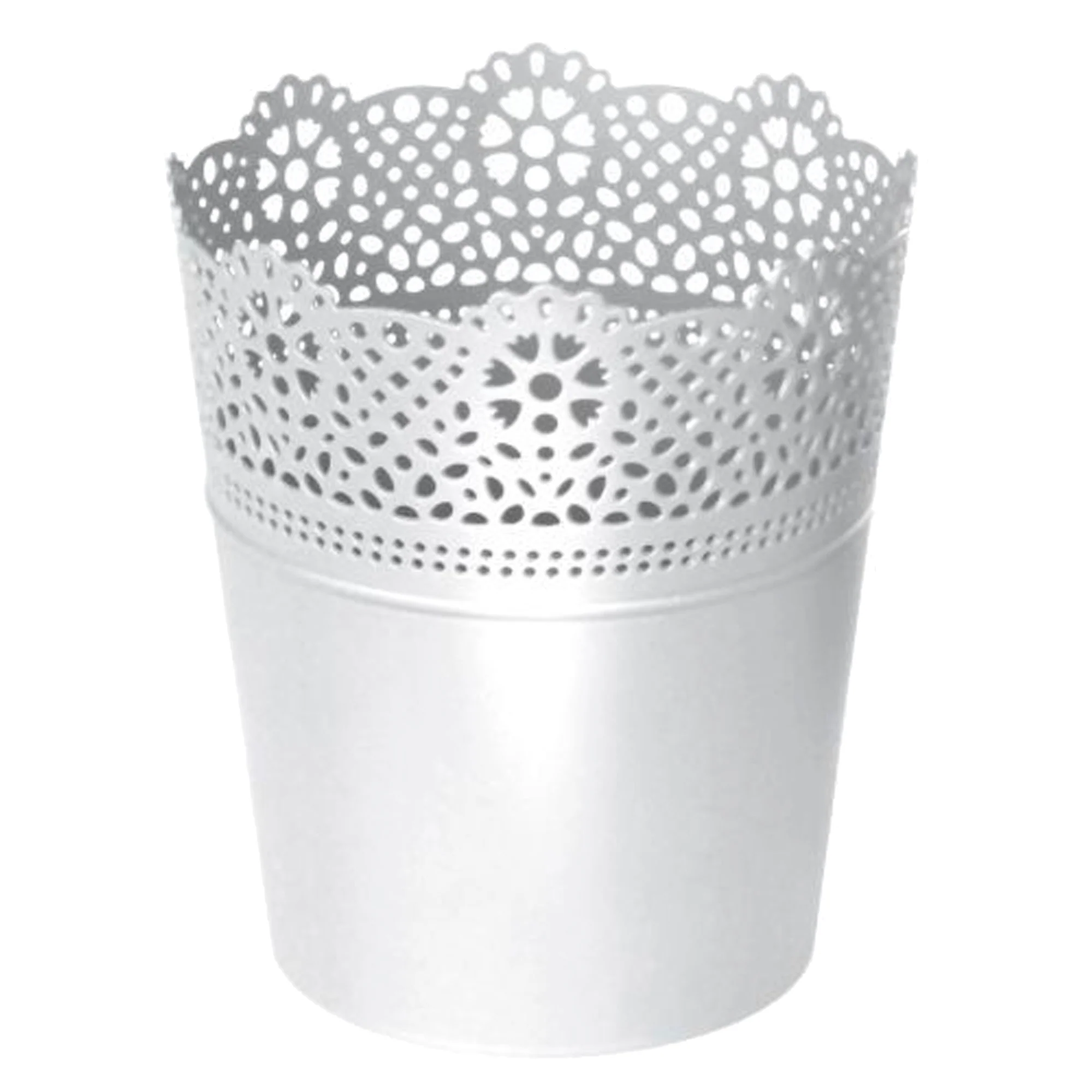 Maceta Lace , Dimensiones (mm) 180x180x210, Color Blanco