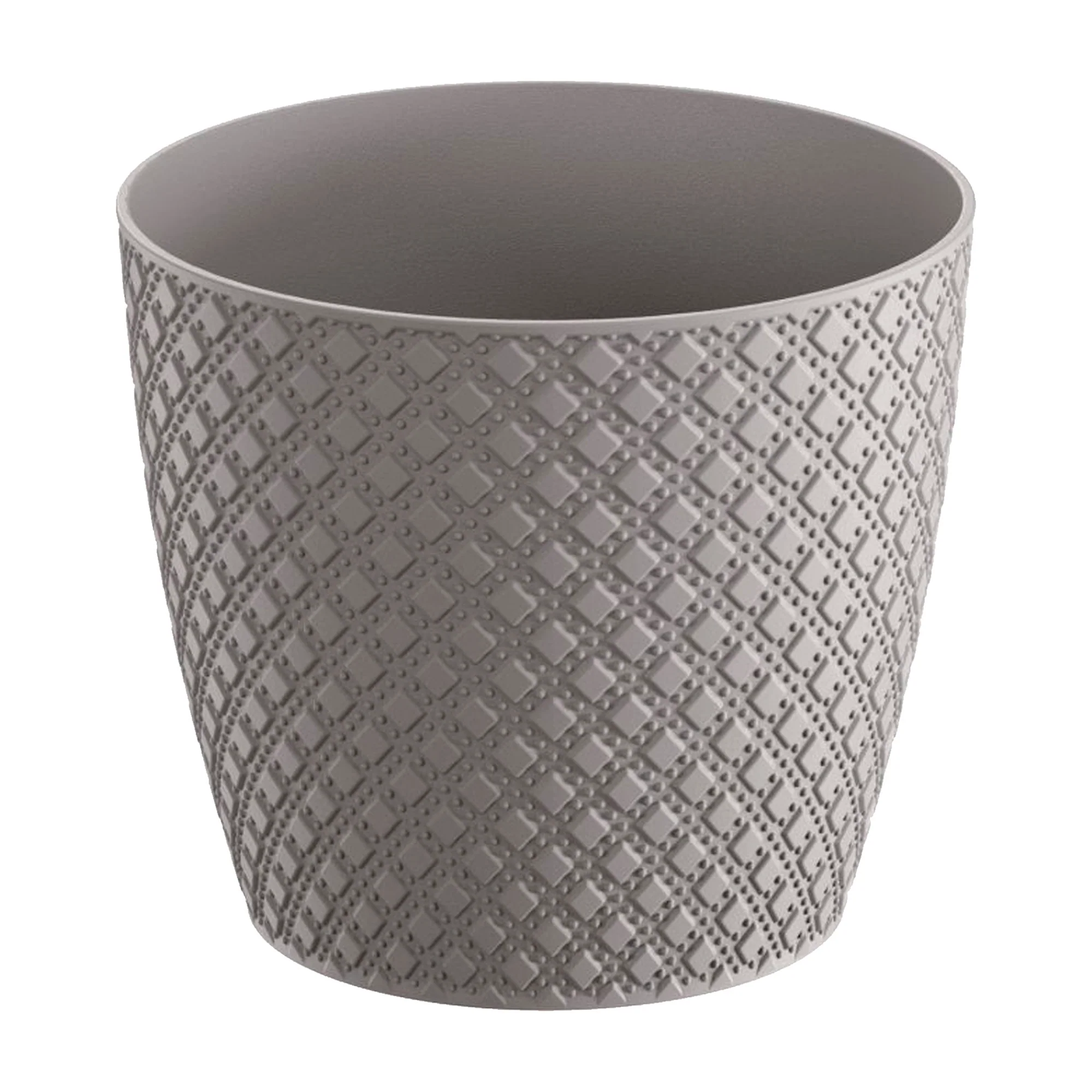 Maceta Orient 1l., Dimensiones (mm) 128x128x112, Color Gris Piedra