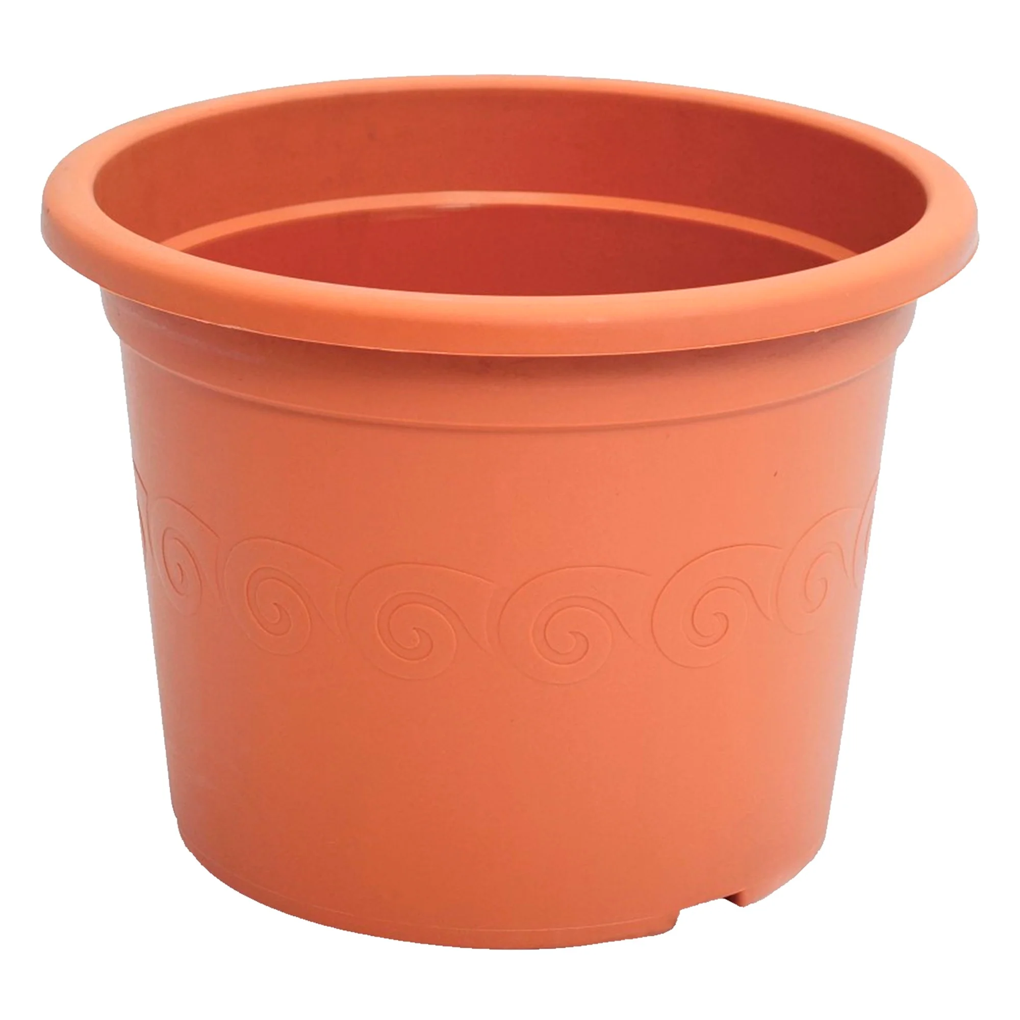 Maceta Plastica 6,5l., Dimensiones (mm) 280x280x212, Color Terracota