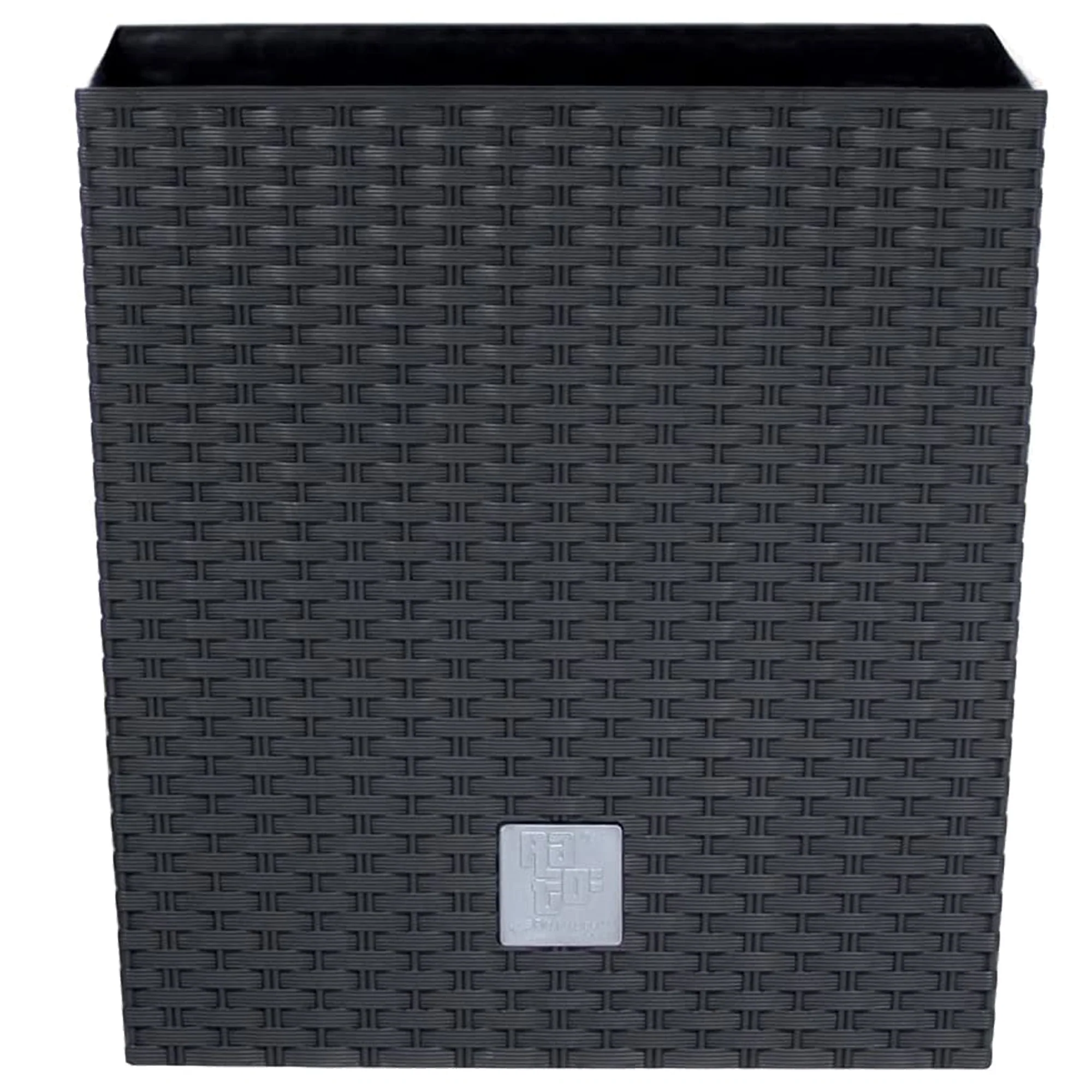 Maceta Rato 64 Litros Con Cubilete Para Plantar En Color Antracita 40 X 40 X 41 Cm. - Image 3