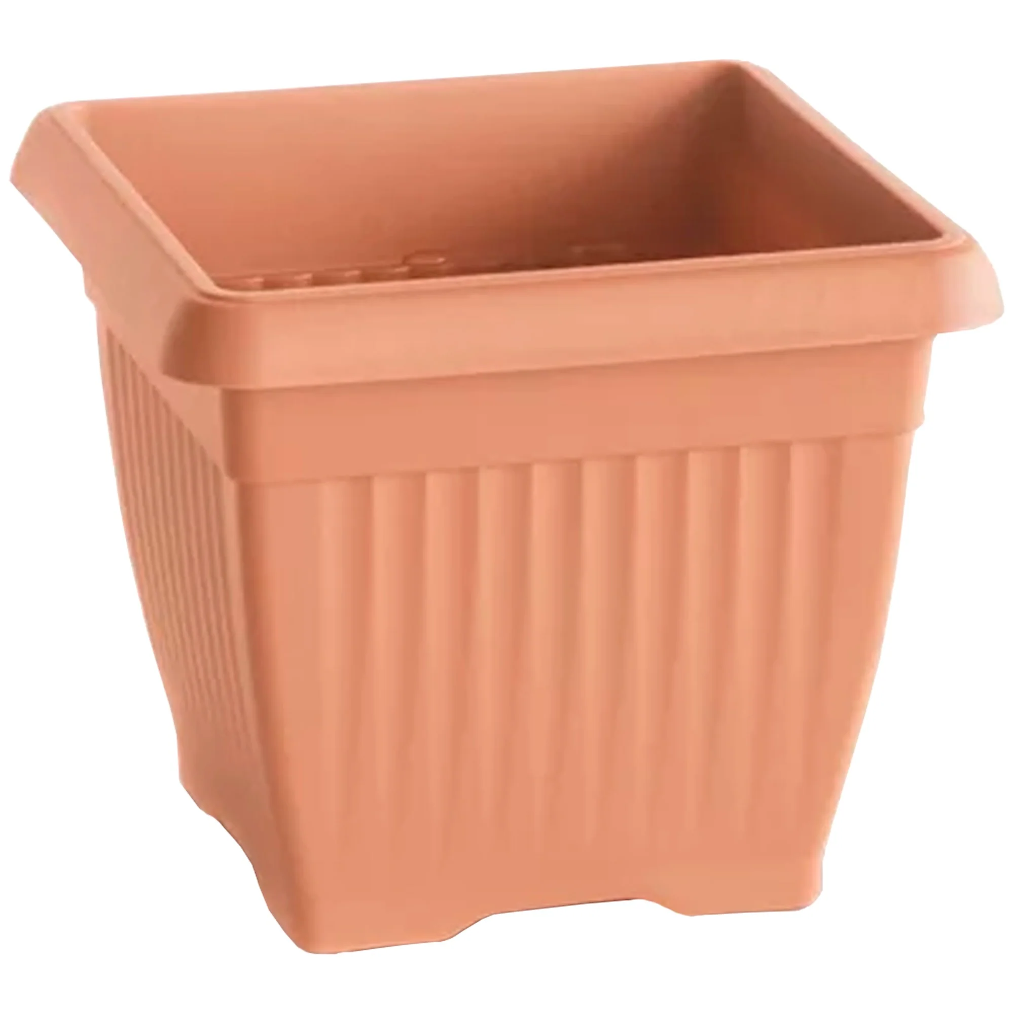 Maceta Terra 42l., Dimensiones (mm) 450x450x350, Color Terracota