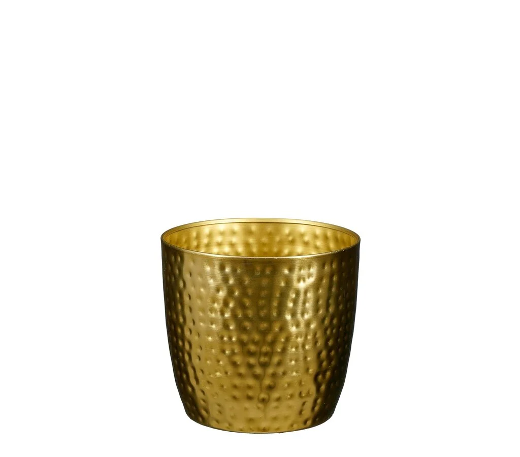 Macetero Alano Oro 16cm