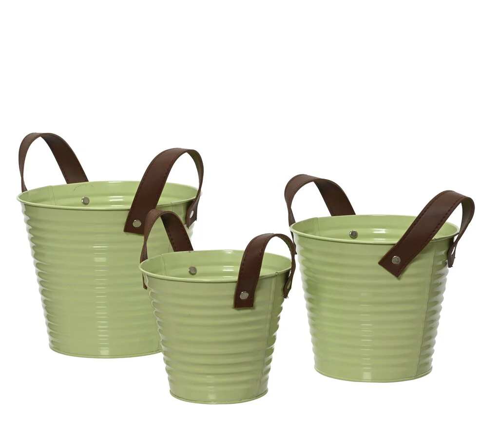 Macetero Zink Verde M