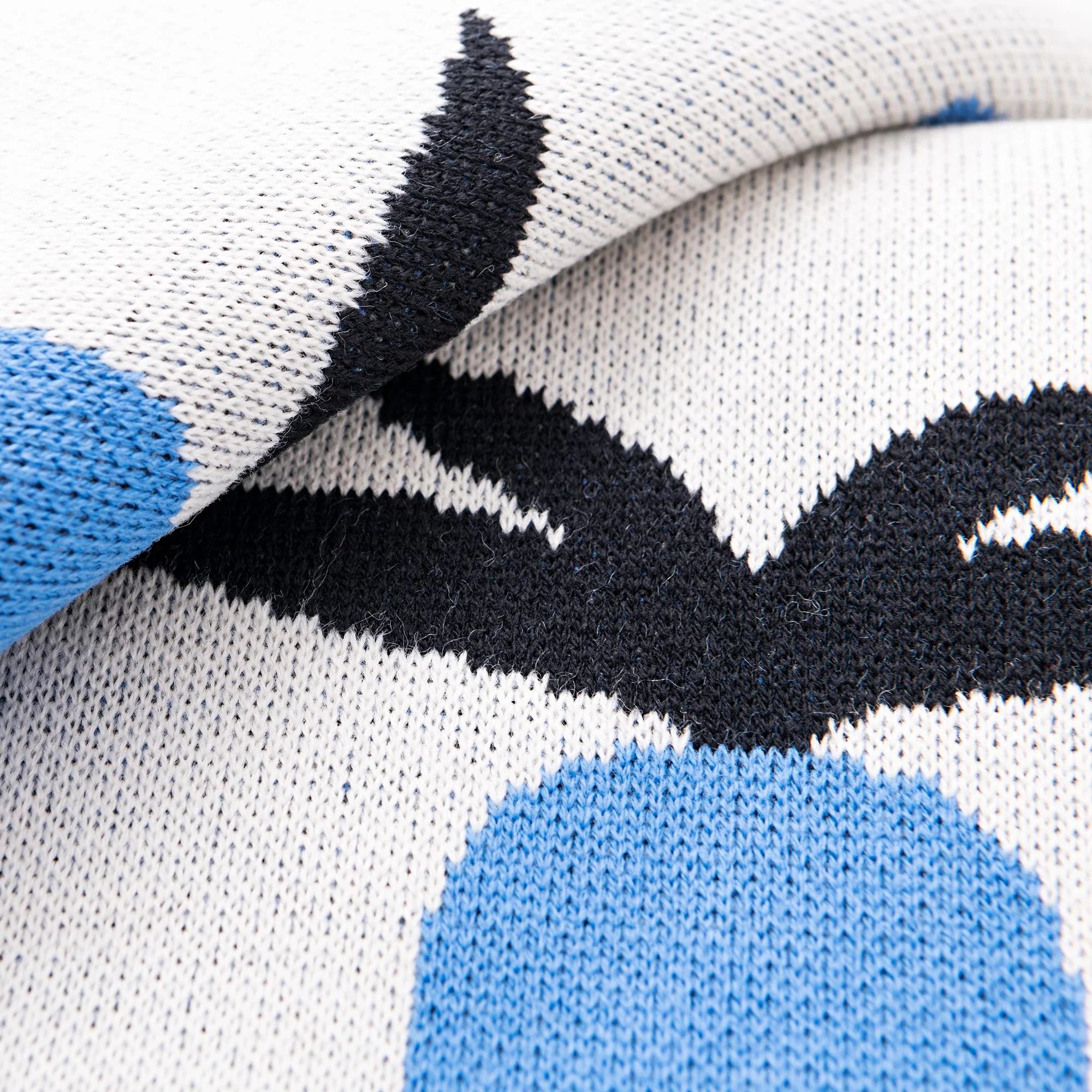Manta 140x190cm 100% Acrilico 1000gr Zanahoria Azul Benetton - Image 6