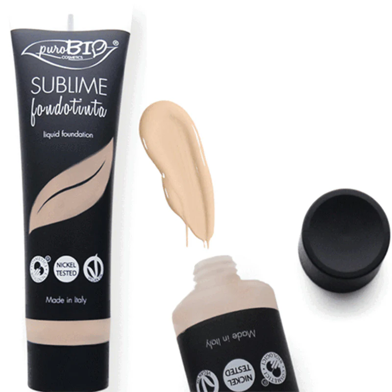 Maquillaje Fluido Sublime 02 Purobio 30 Ml