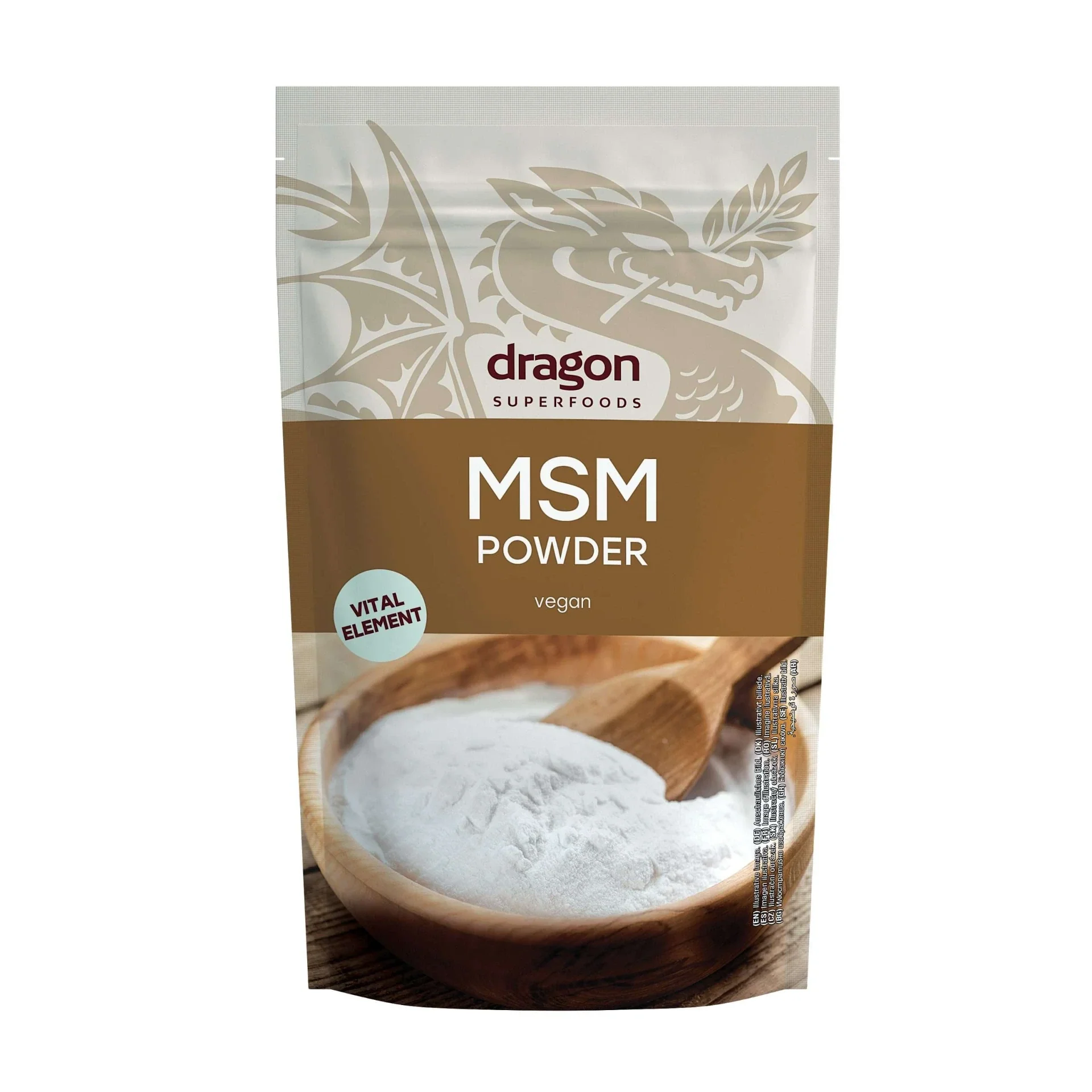 Msm En Polvo Dragon Superfoods 200g