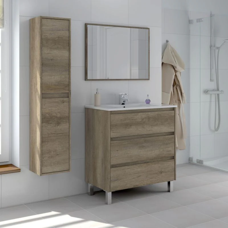 Mueble Dakota Columna De Colgar 2 Puertas Ancho 30 - Image 2
